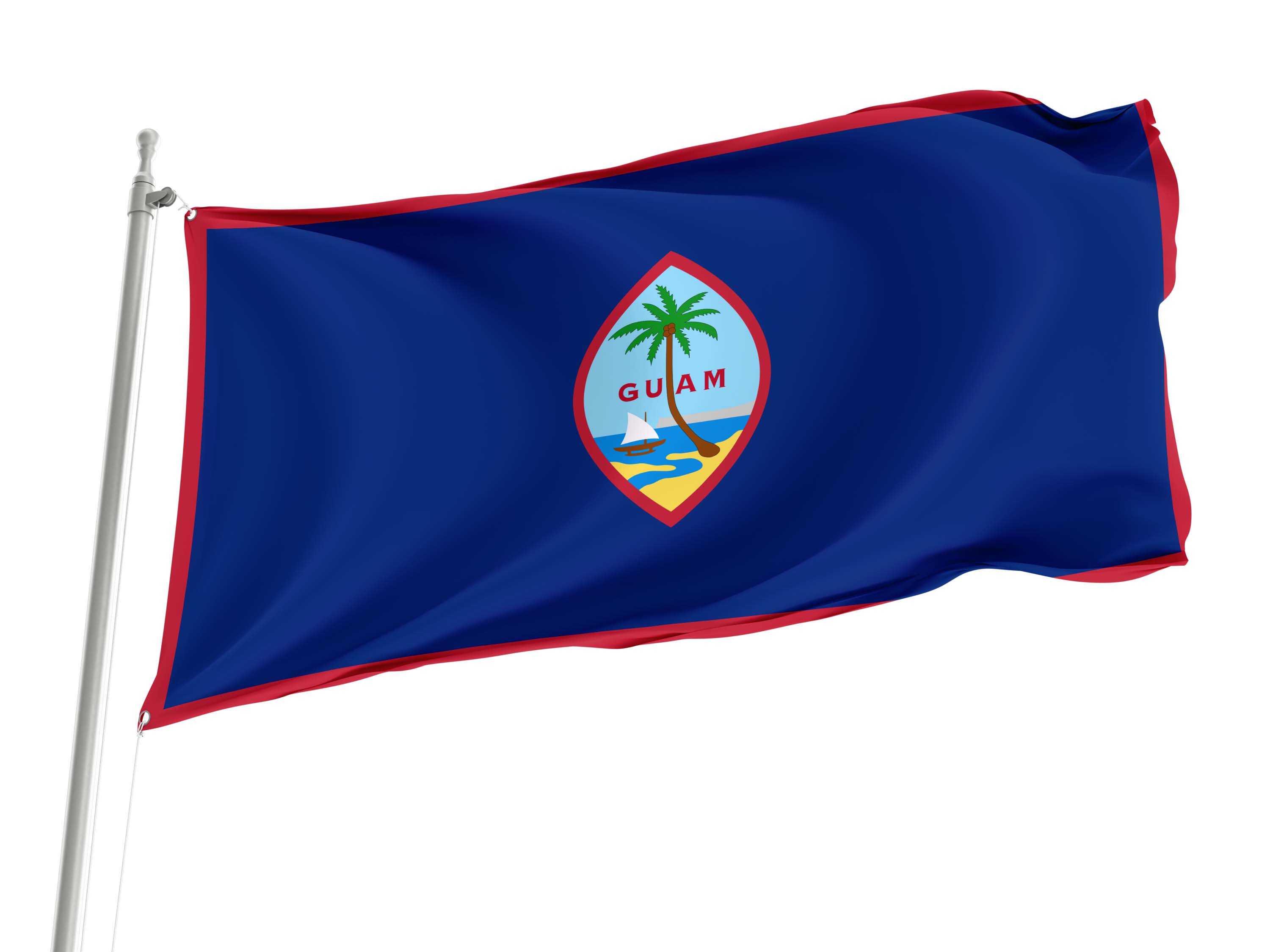 Guam Flag for Indoor & Outdoor Use