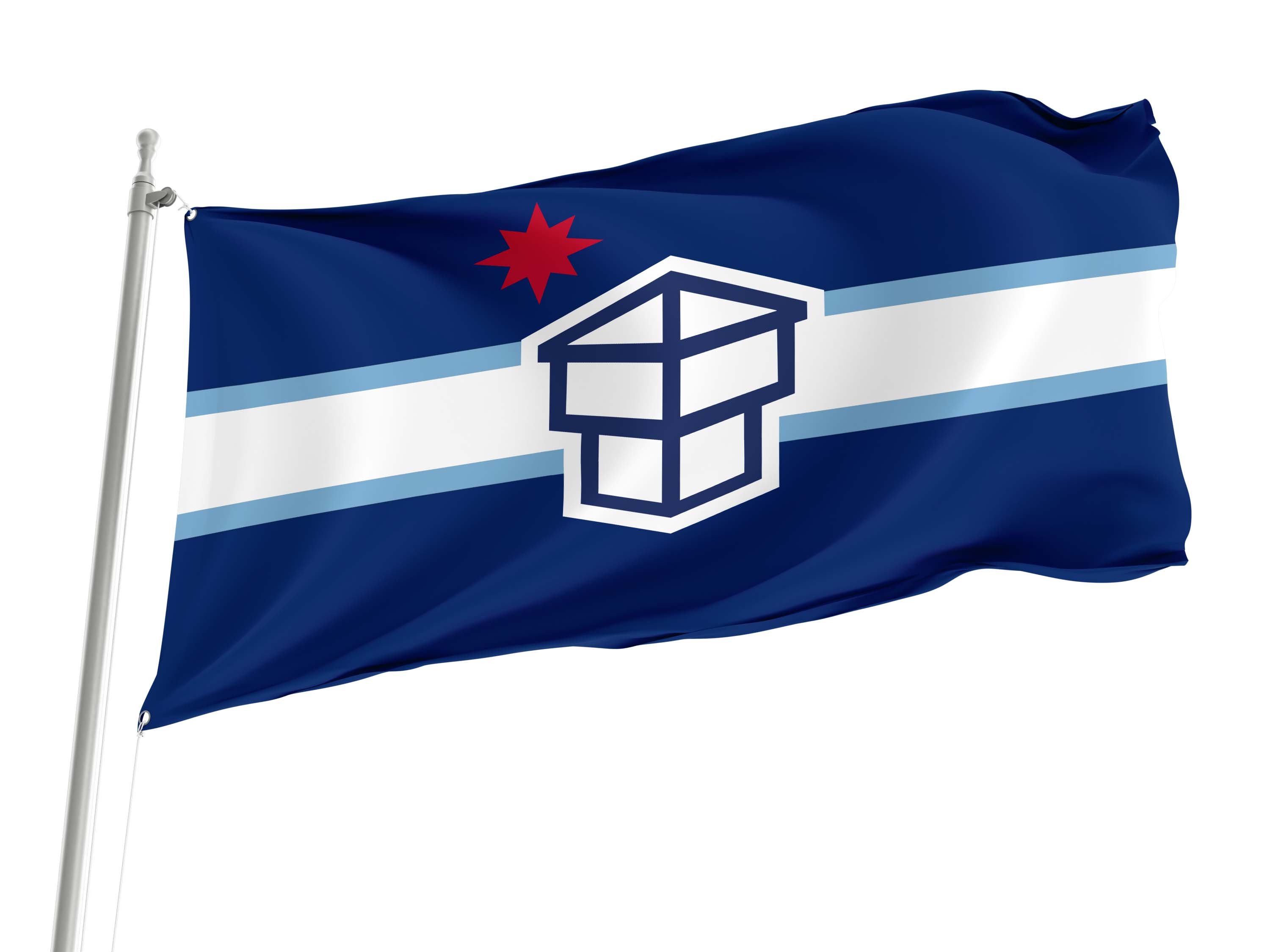 Toledo City Flag for Indoor & Outdoor Use
