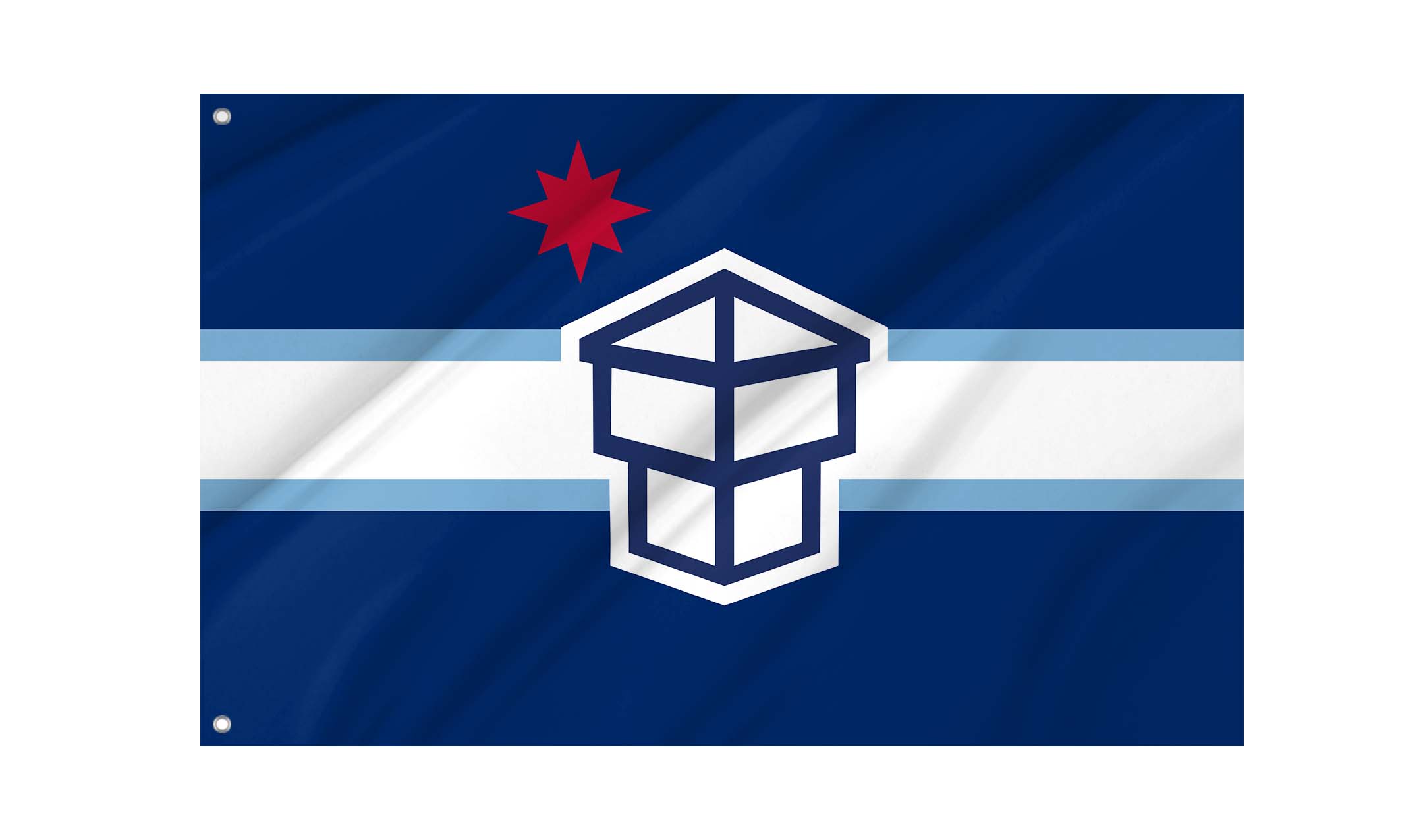 Toledo City Flag for Indoor & Outdoor Use
