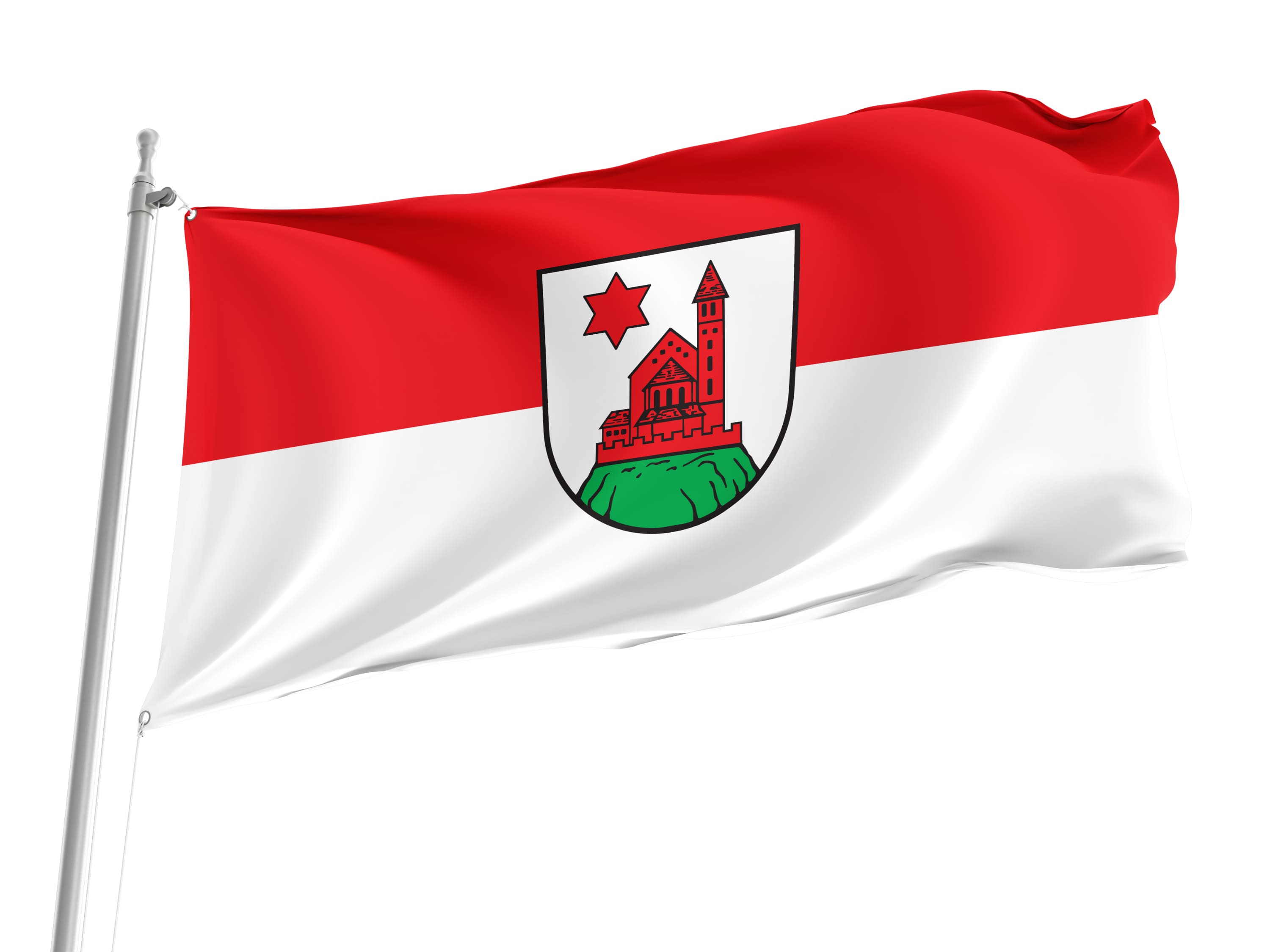 Kirchberg an der Iller Flag for Indoor & Outdoor Use