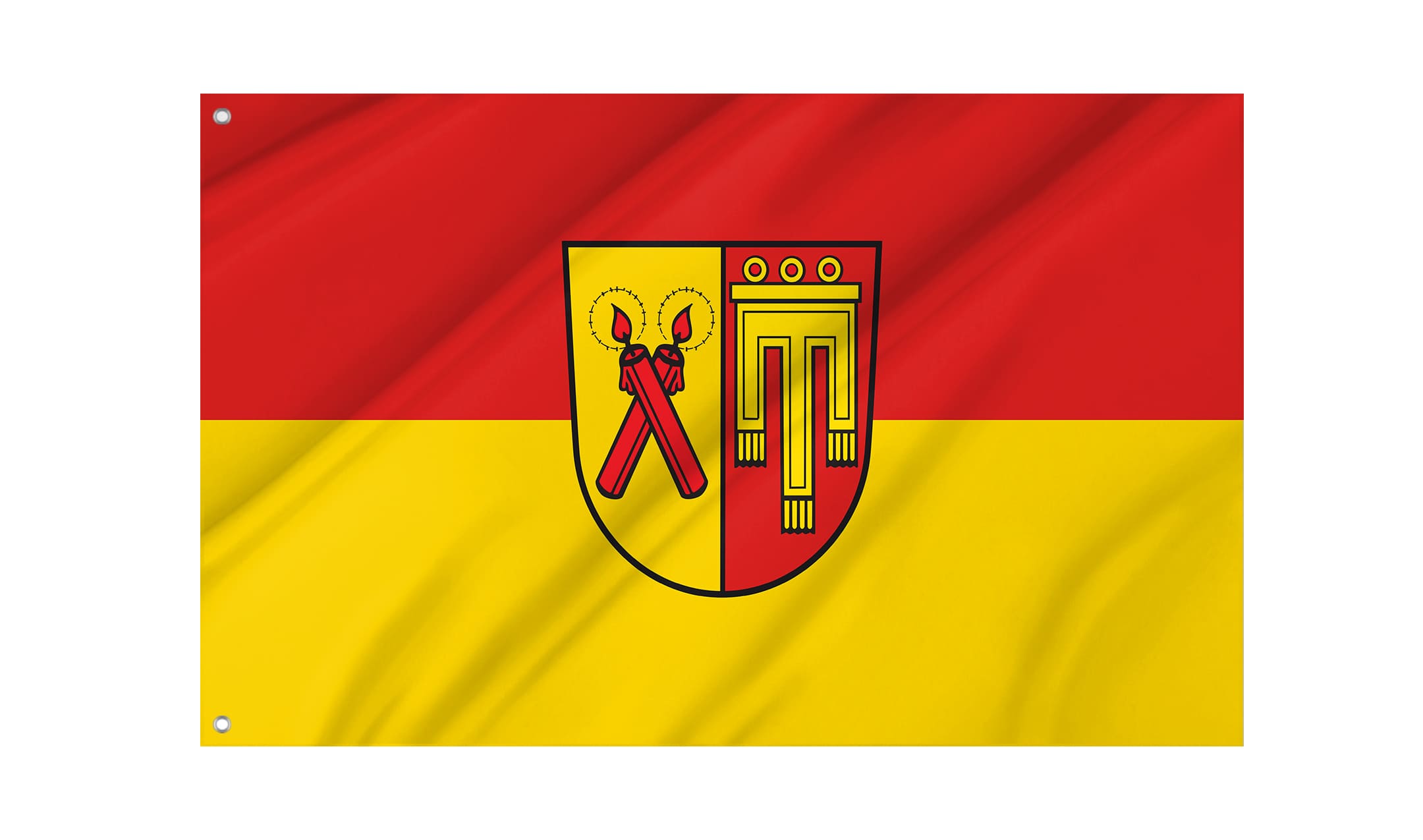 Kirchdorf an der Iller Flag for Indoor & Outdoor Use