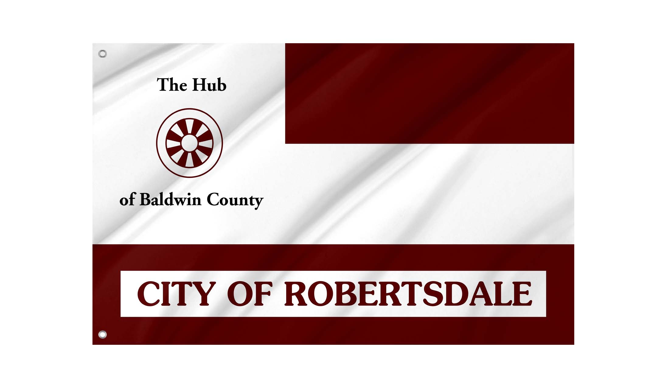 City of Robertsdale Flag for Indoor & Outdoor Use