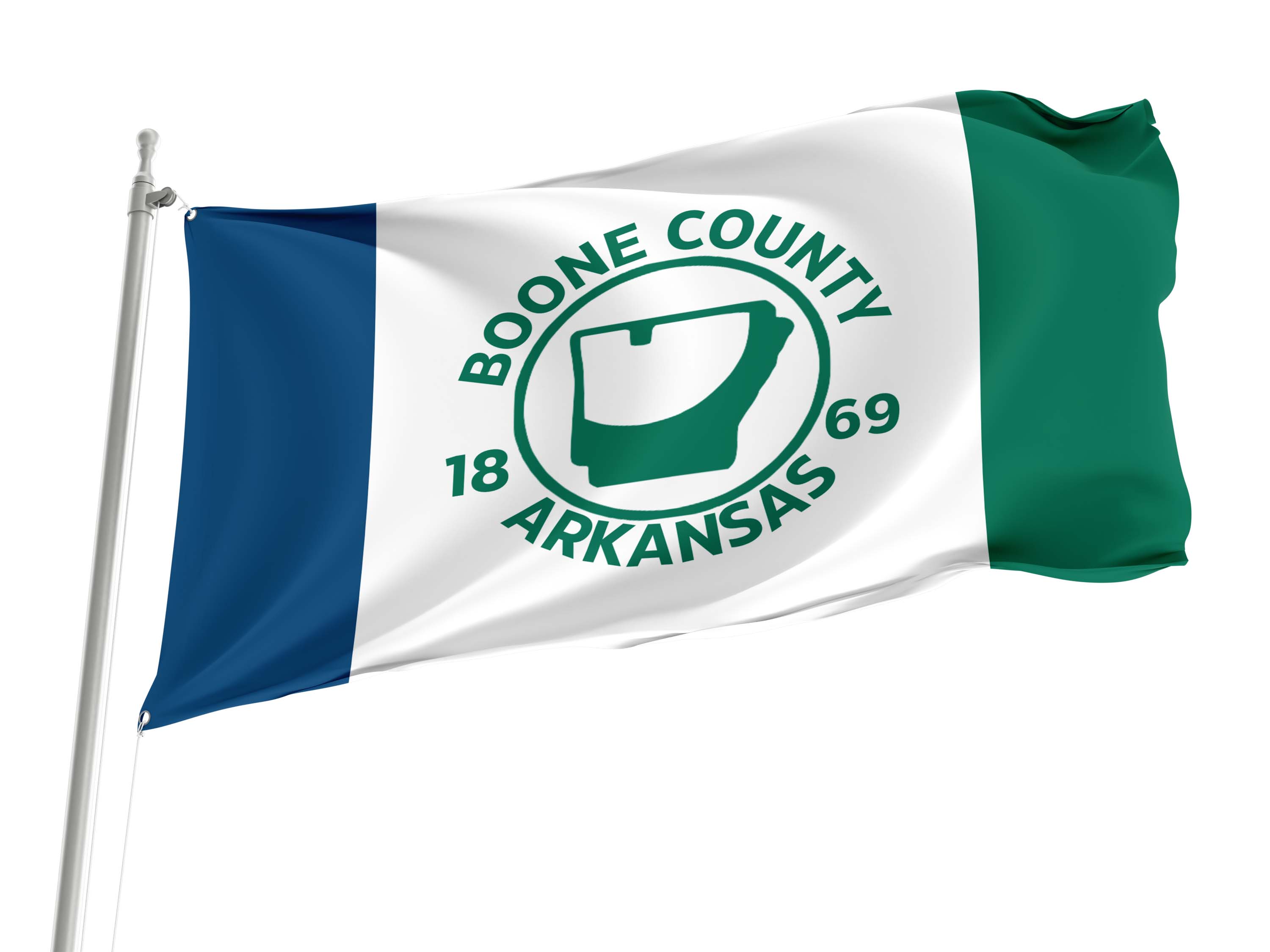 Boone County Flag for Indoor & Outdoor Use