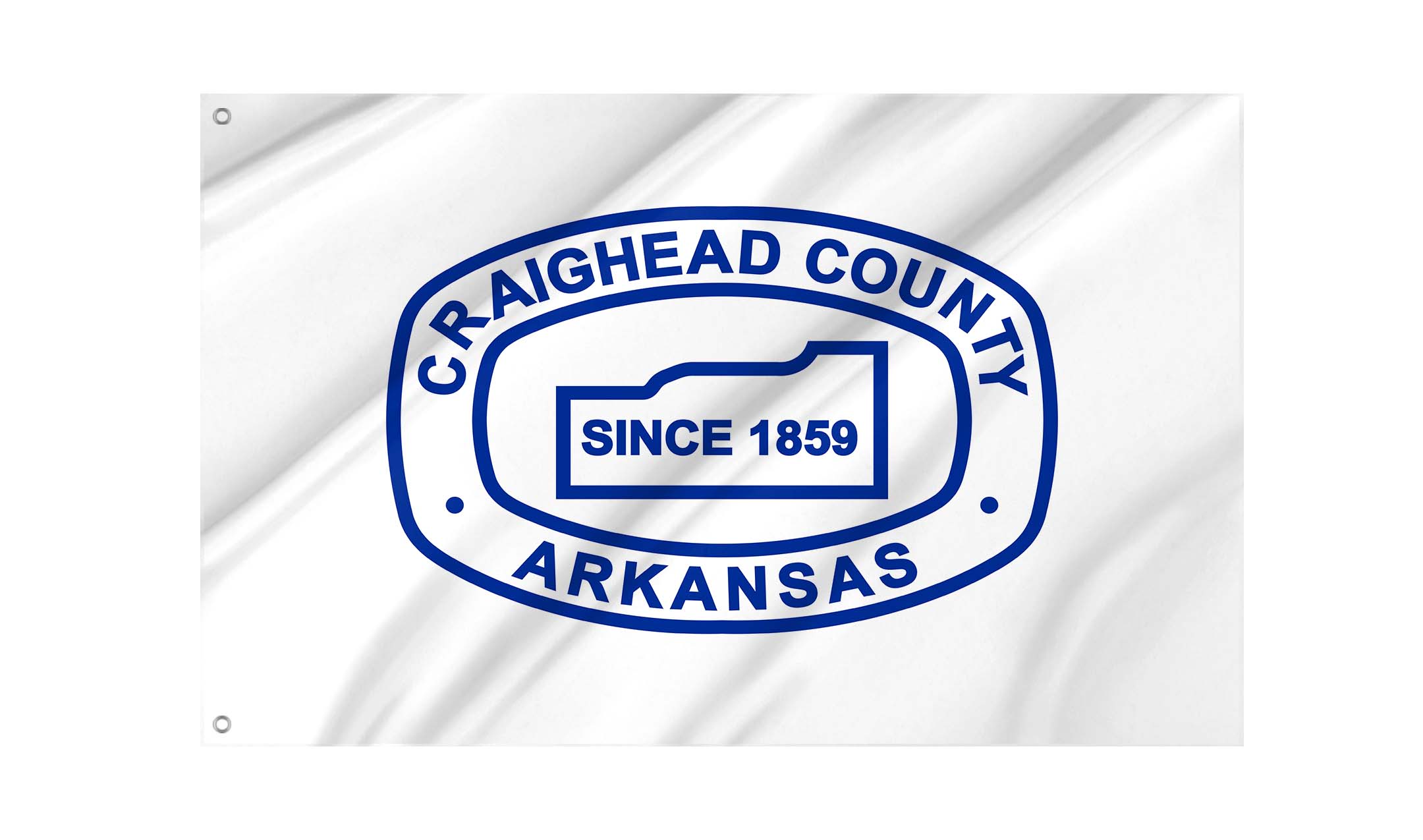 Craighead County Flag for Indoor & Outdoor Use