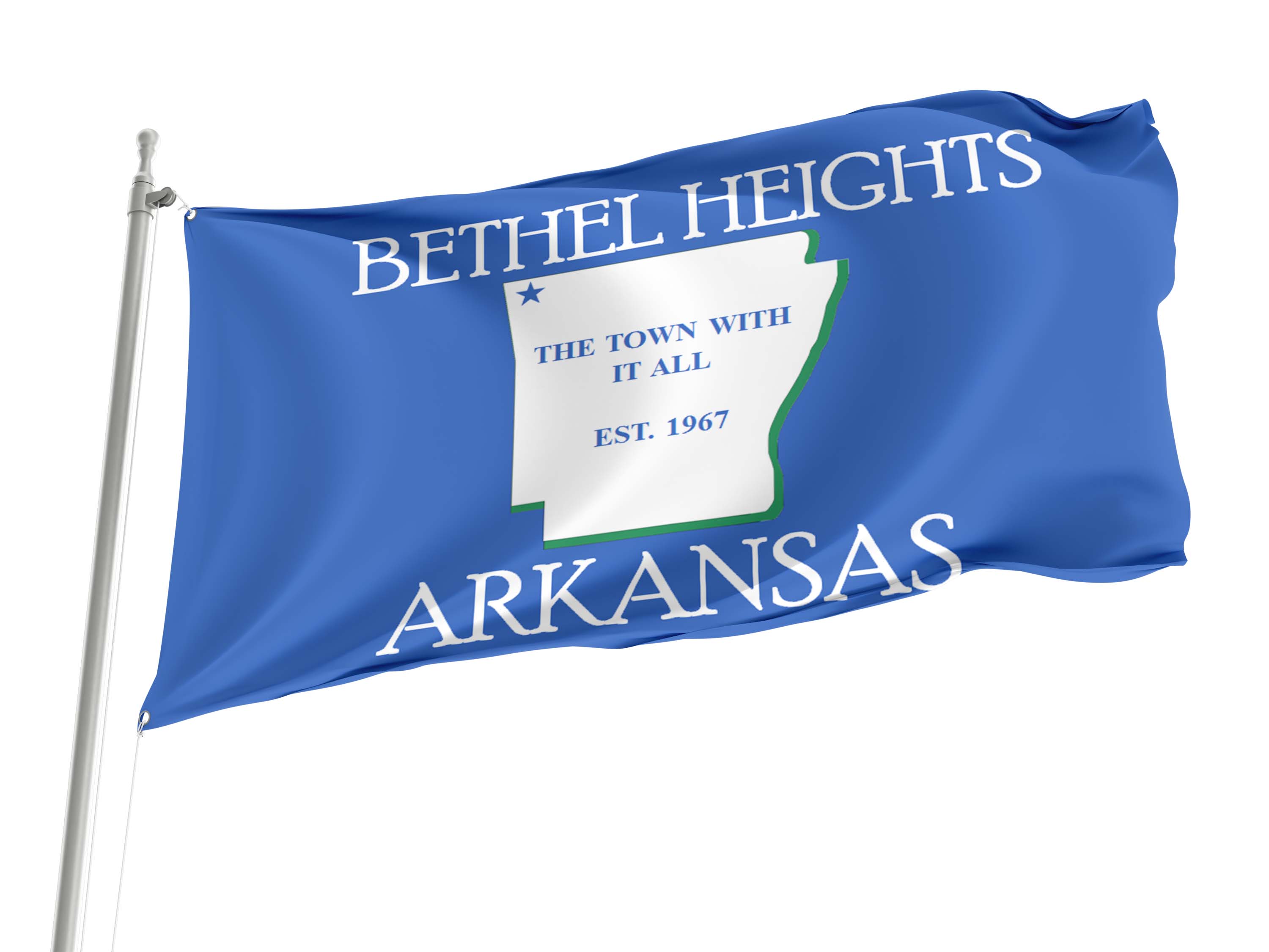 Bethel Heights Flag for Indoor & Outdoor Use