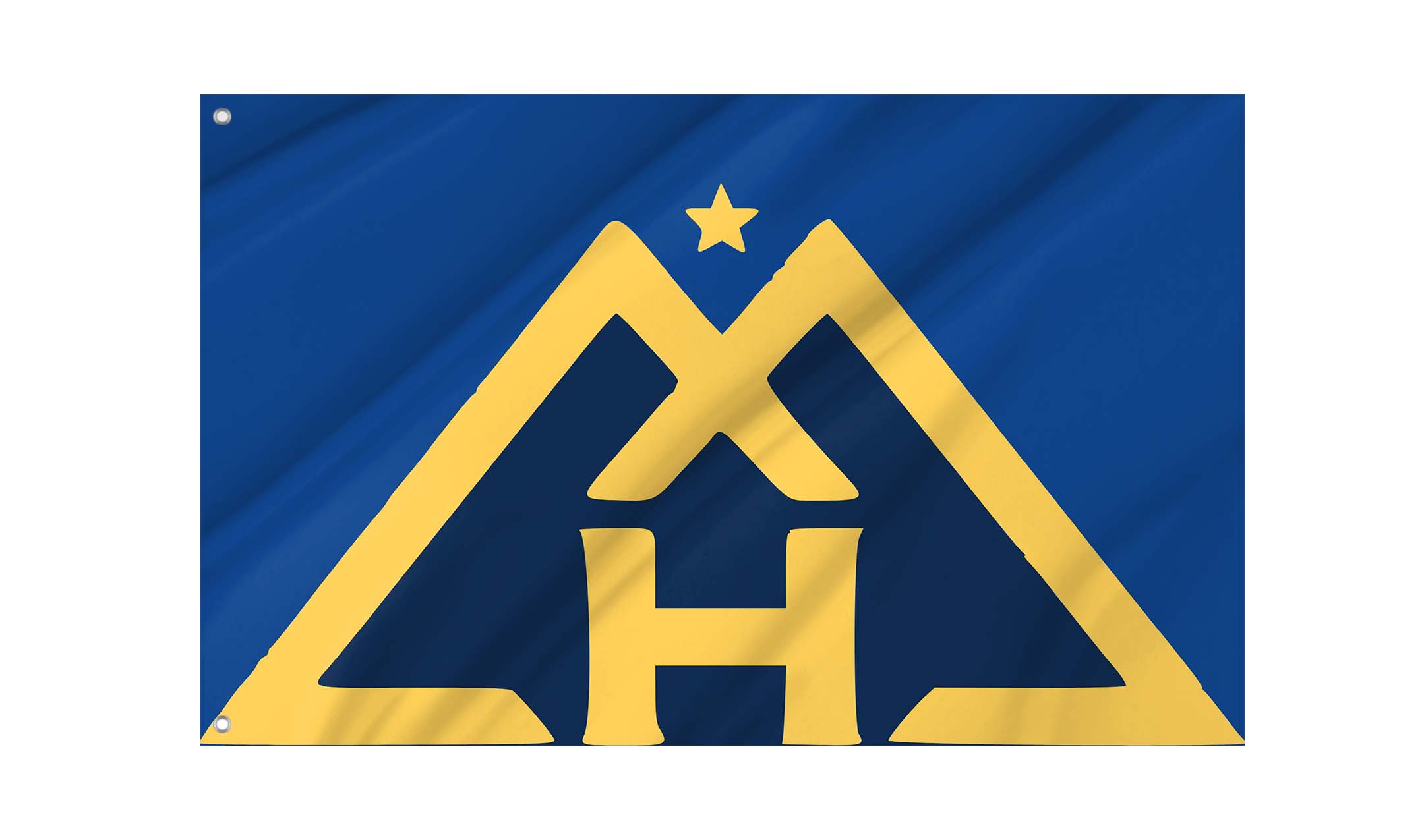 Mountain Home Flag for Indoor & Outdoor Use