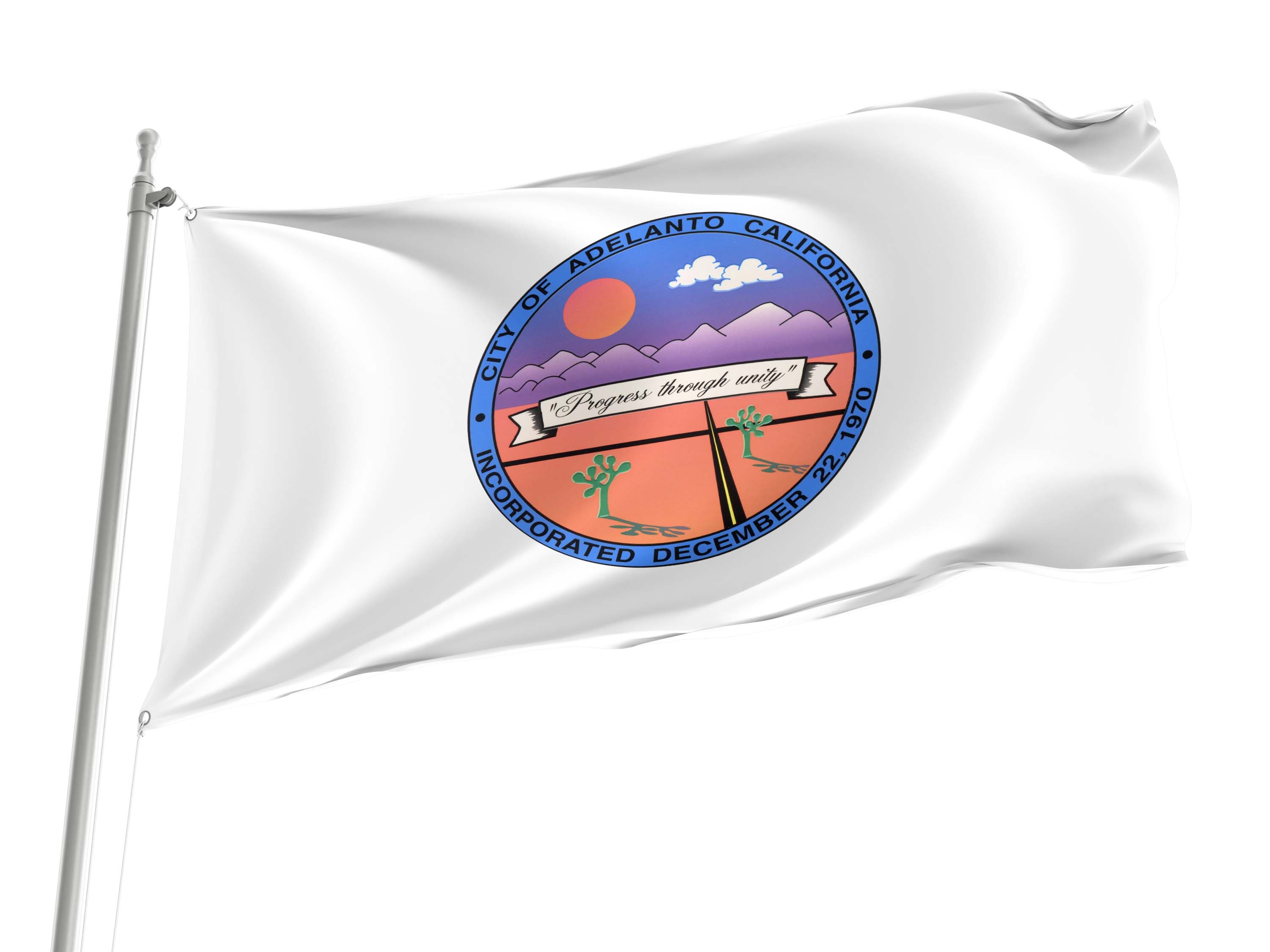 Adelanto Flag for Indoor & Outdoor Use