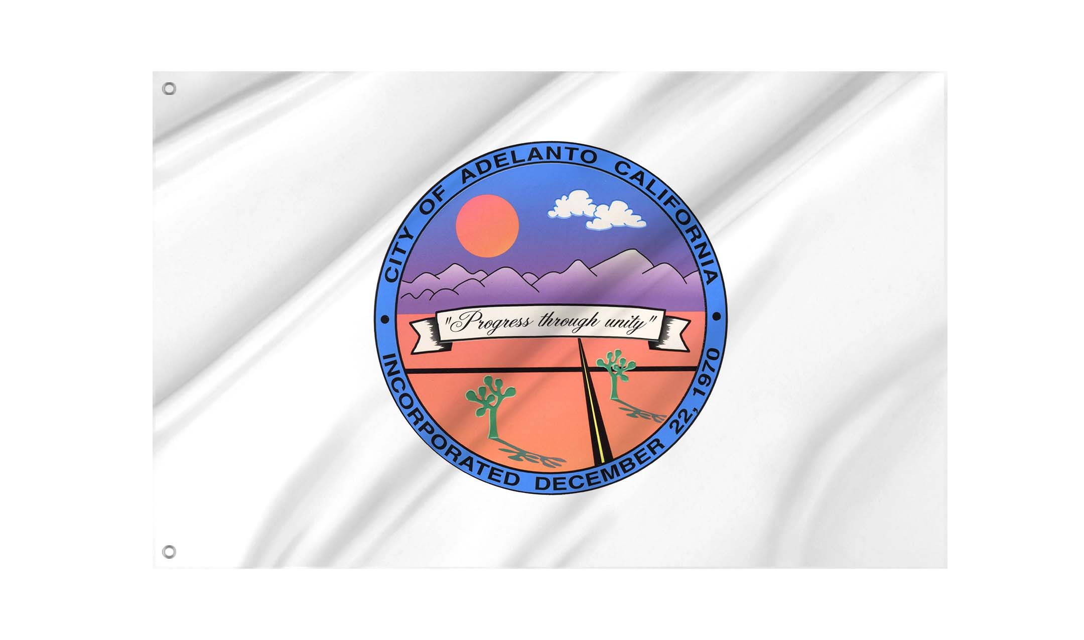 Adelanto Flag for Indoor & Outdoor Use