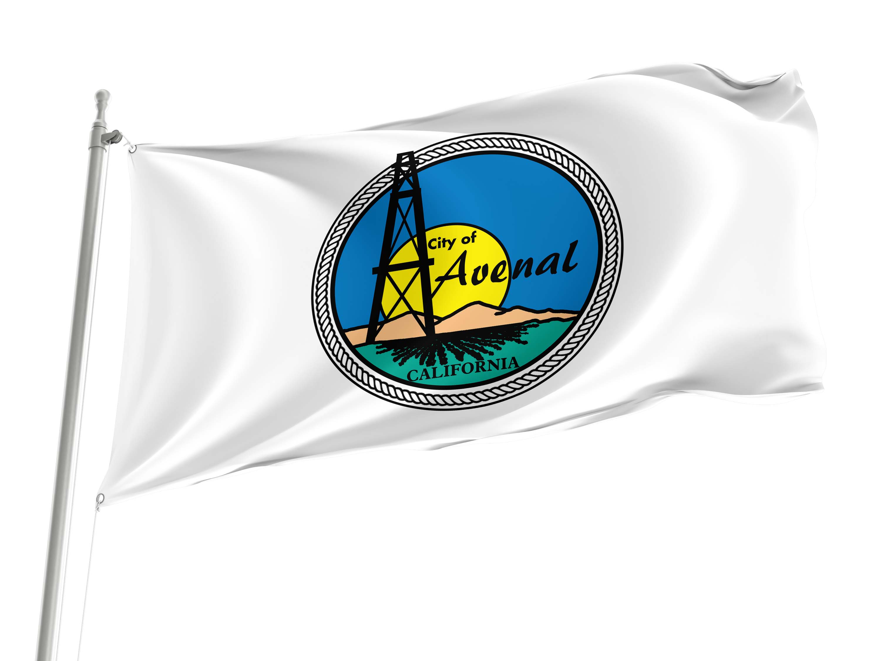 Avenal Flag for Indoor & Outdoor Use