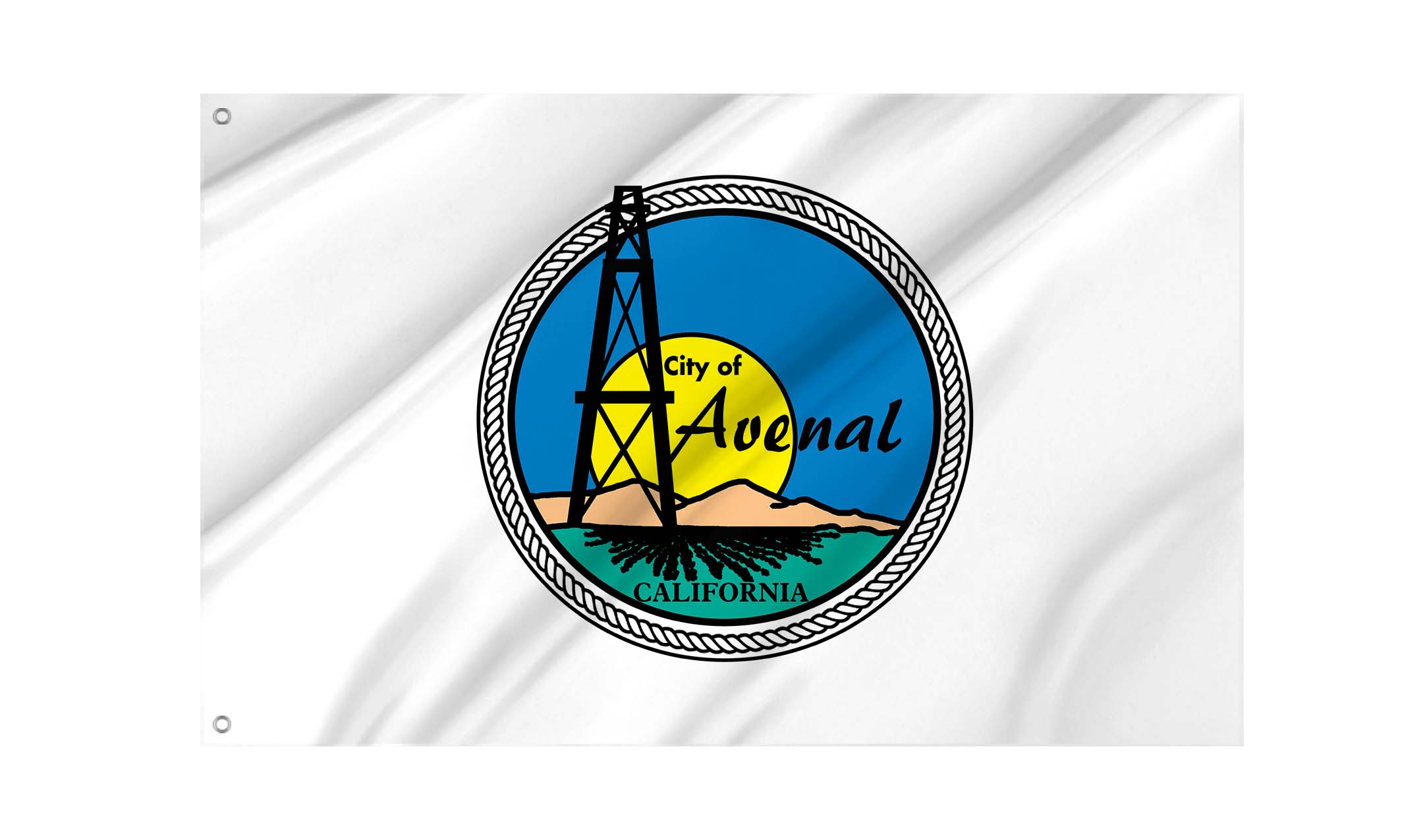 Avenal Flag for Indoor & Outdoor Use