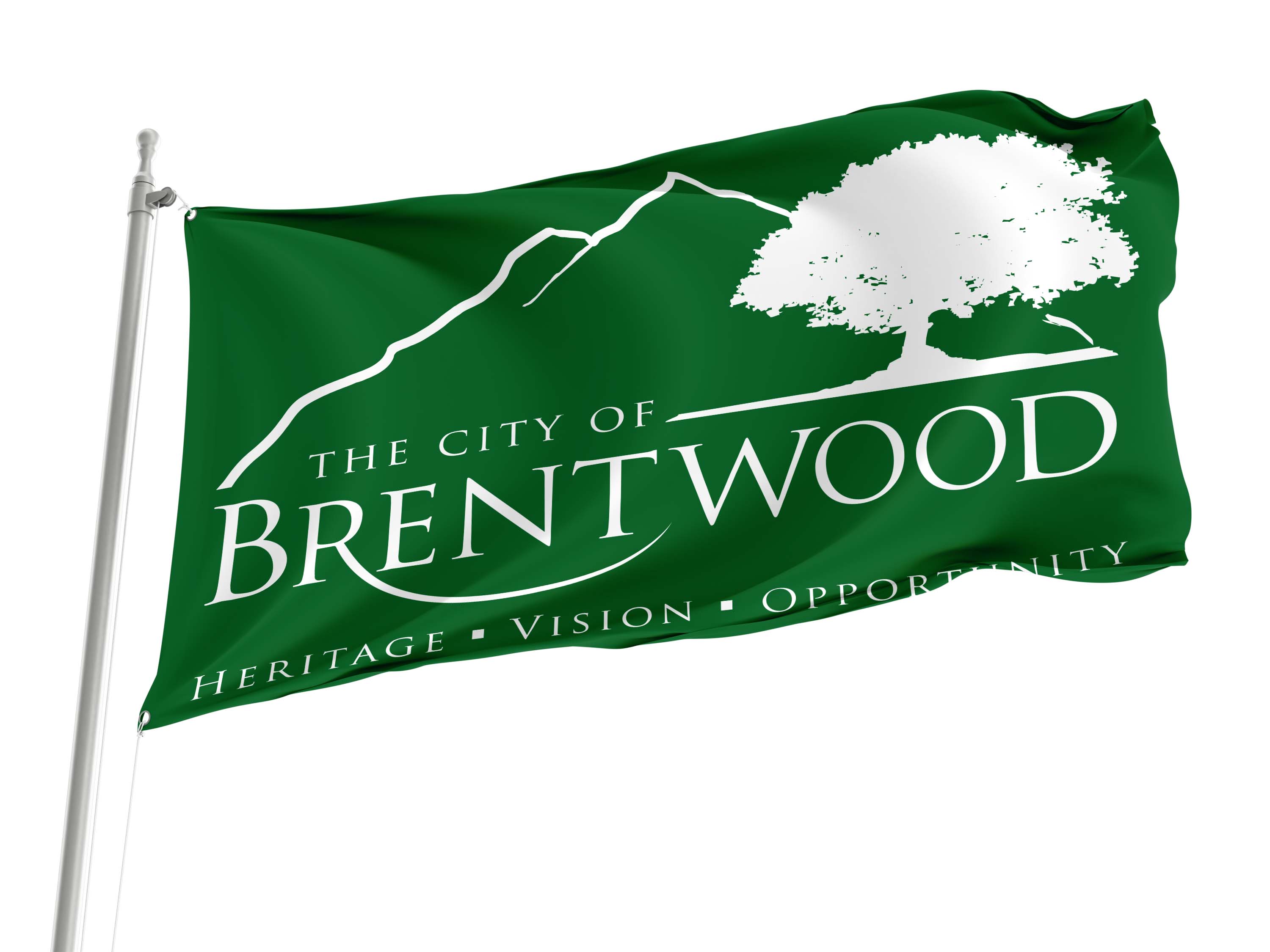 Brentwood Flag for Indoor & Outdoor Use