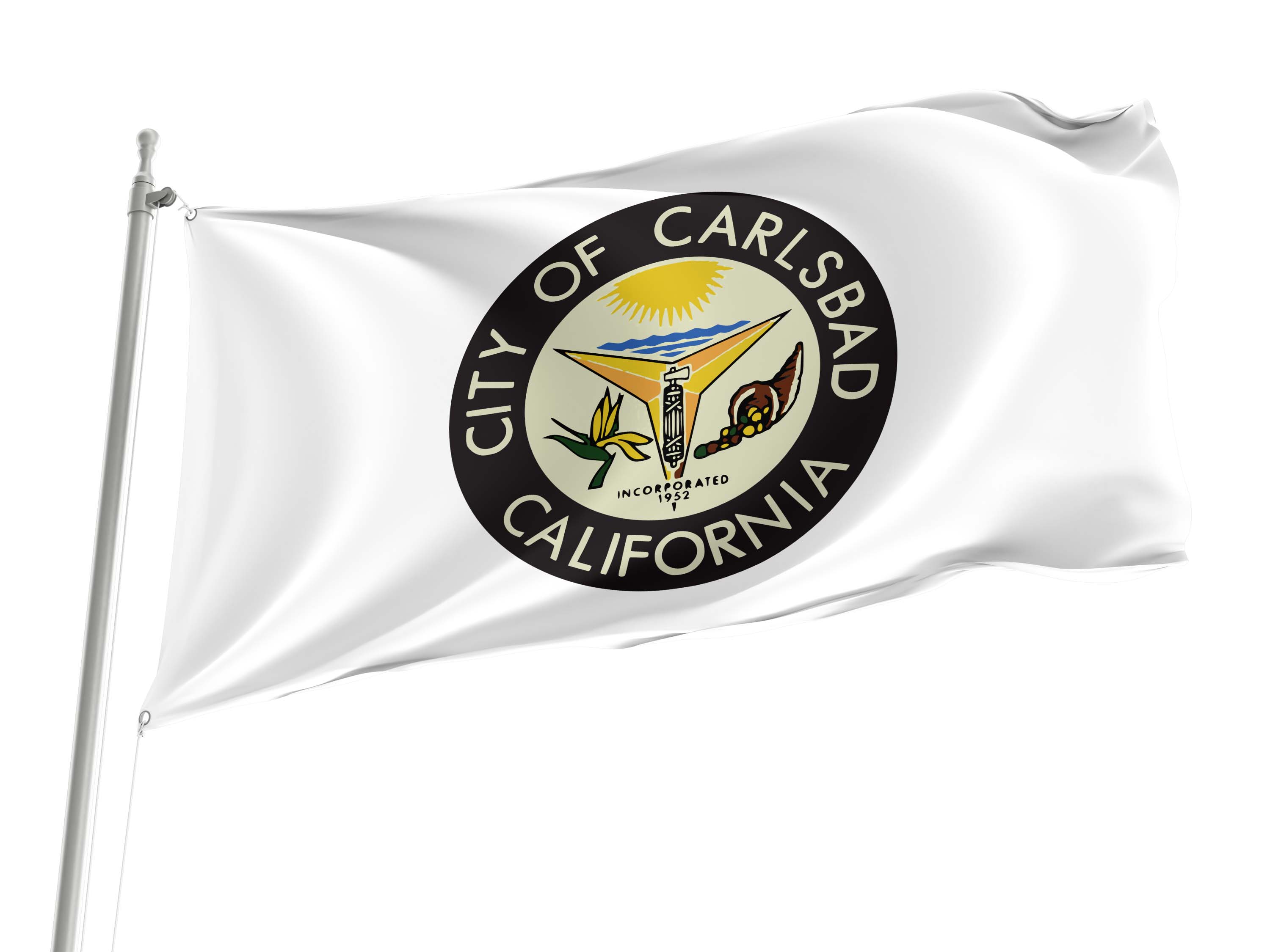 Carlsbad Flag for Indoor & Outdoor Use