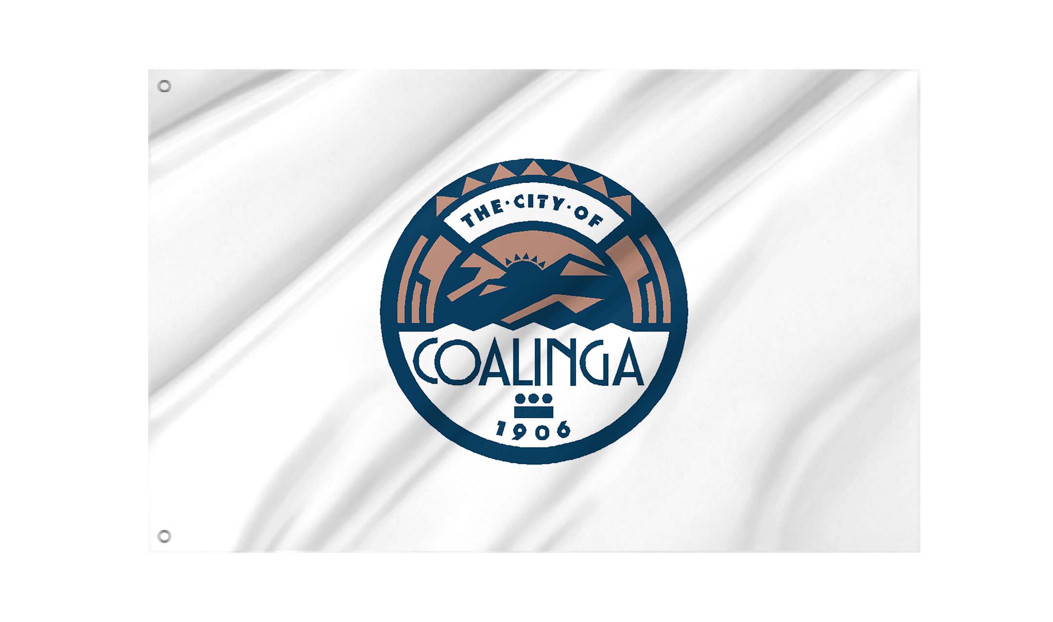 Coalinga Flag for Indoor & Outdoor Use