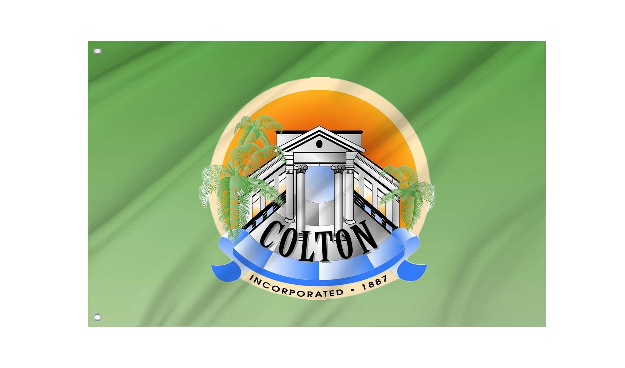 Colton Flag for Indoor & Outdoor Use
