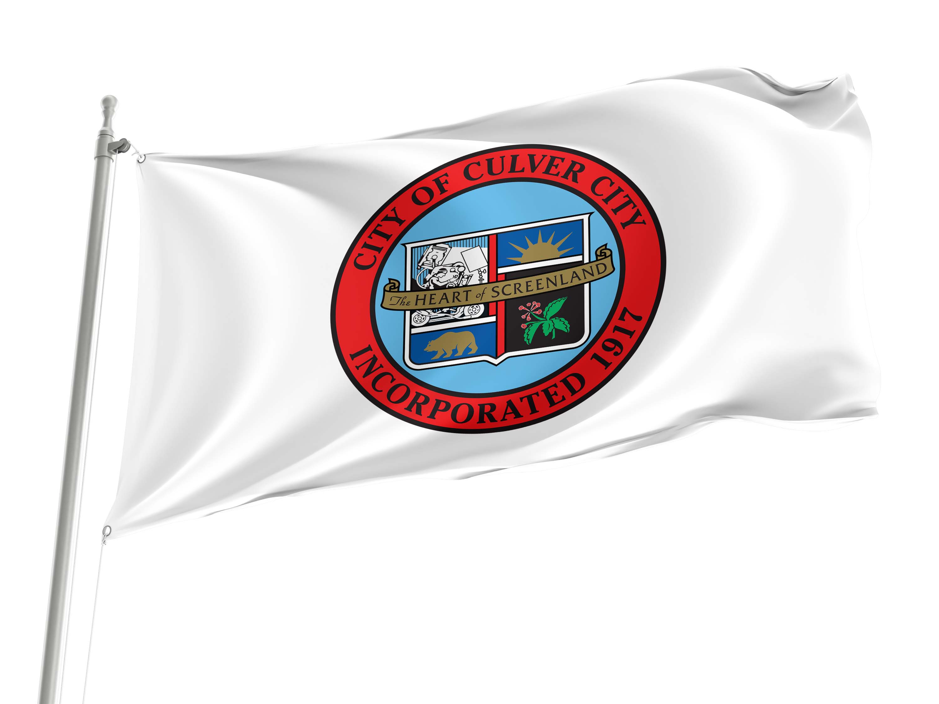 Culver City Flag for Indoor & Outdoor Use