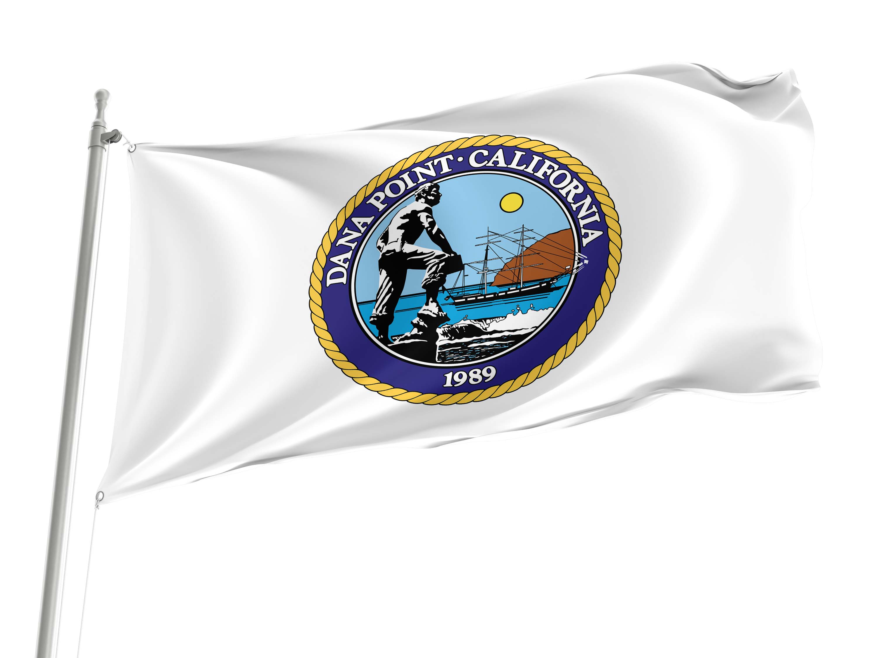 Dana Point Flag for Indoor & Outdoor Use