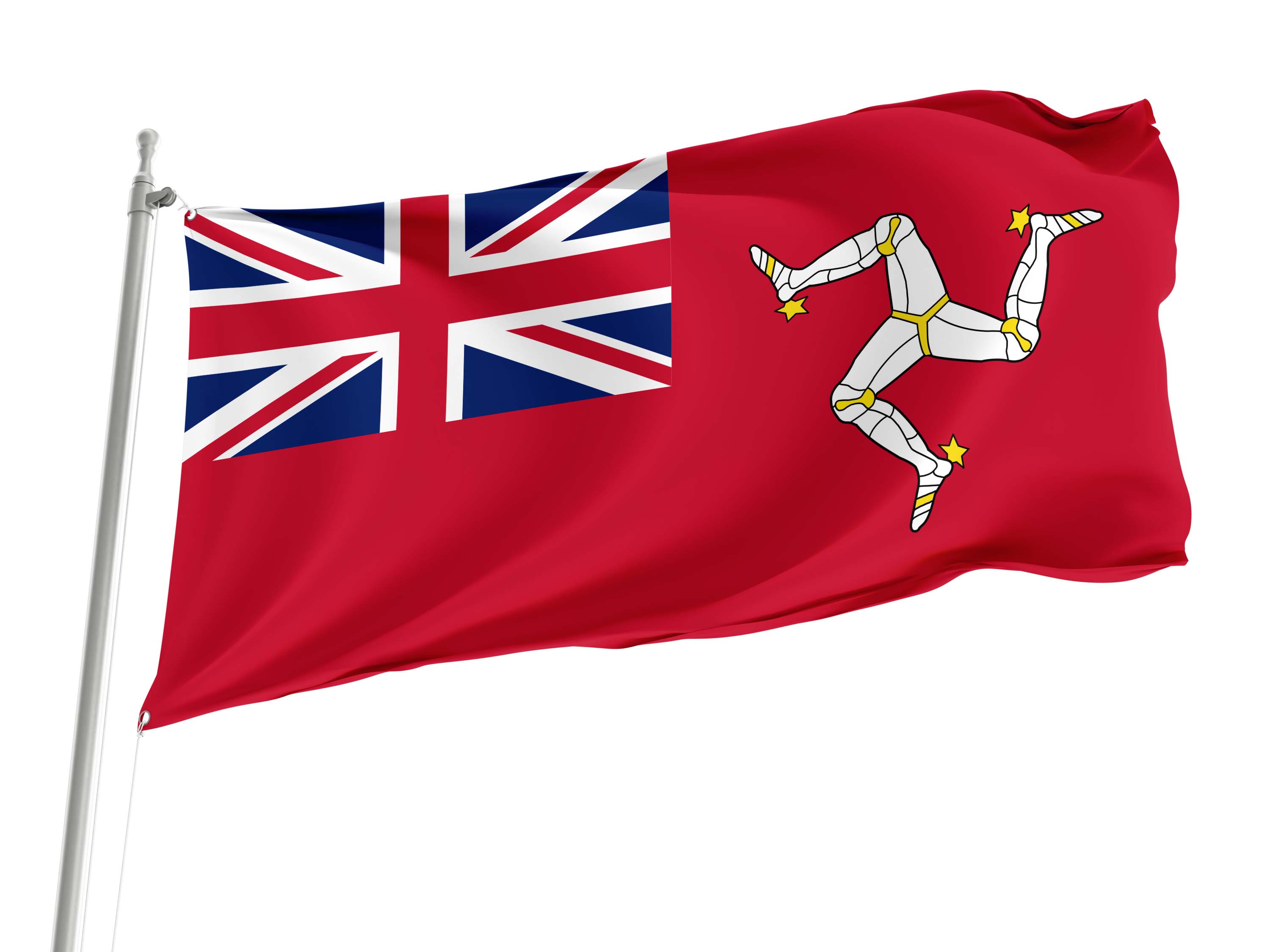 Isle of Man Civil Ensign Flag for Indoor & Outdoor Use