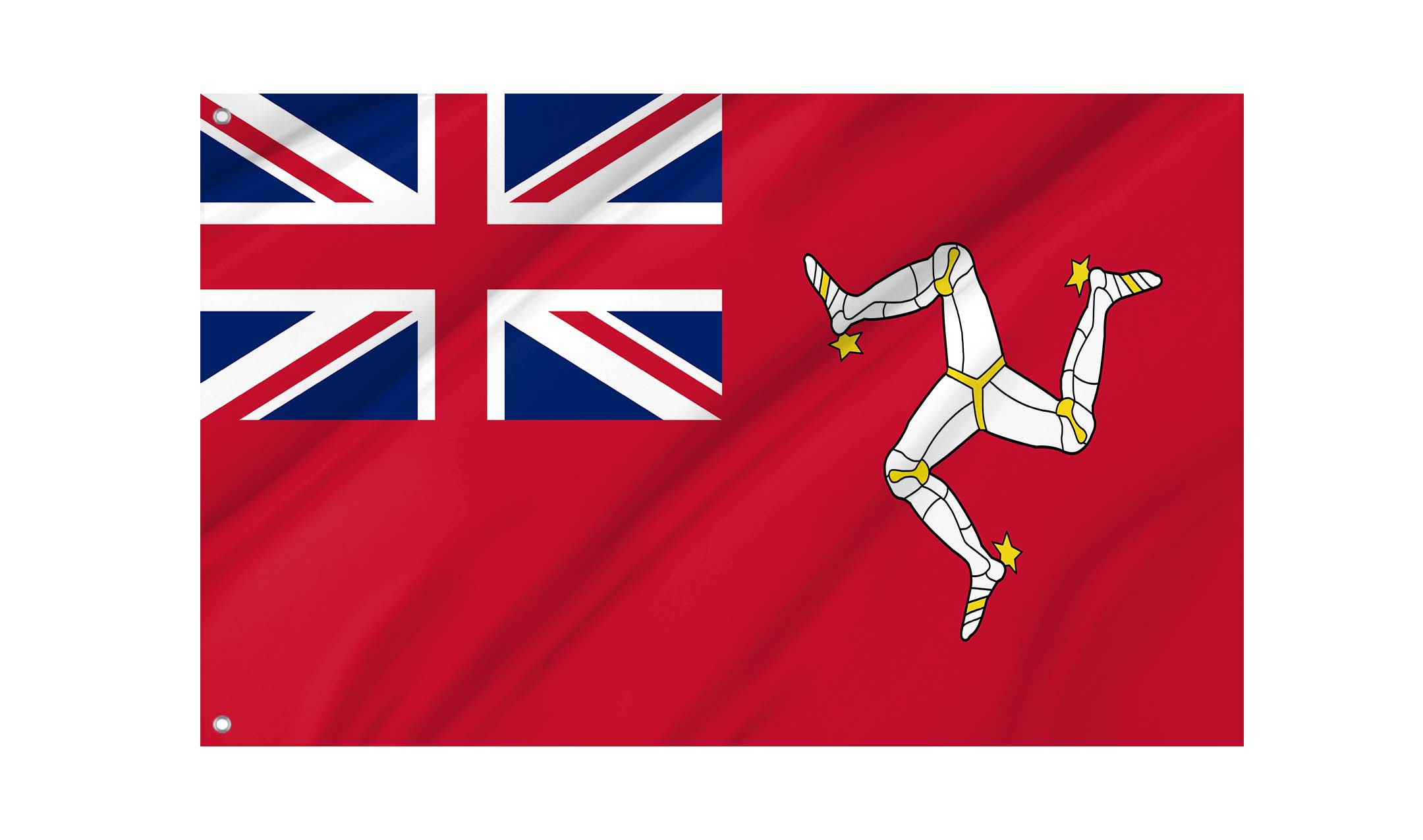 Isle of Man Civil Ensign Flag for Indoor & Outdoor Use