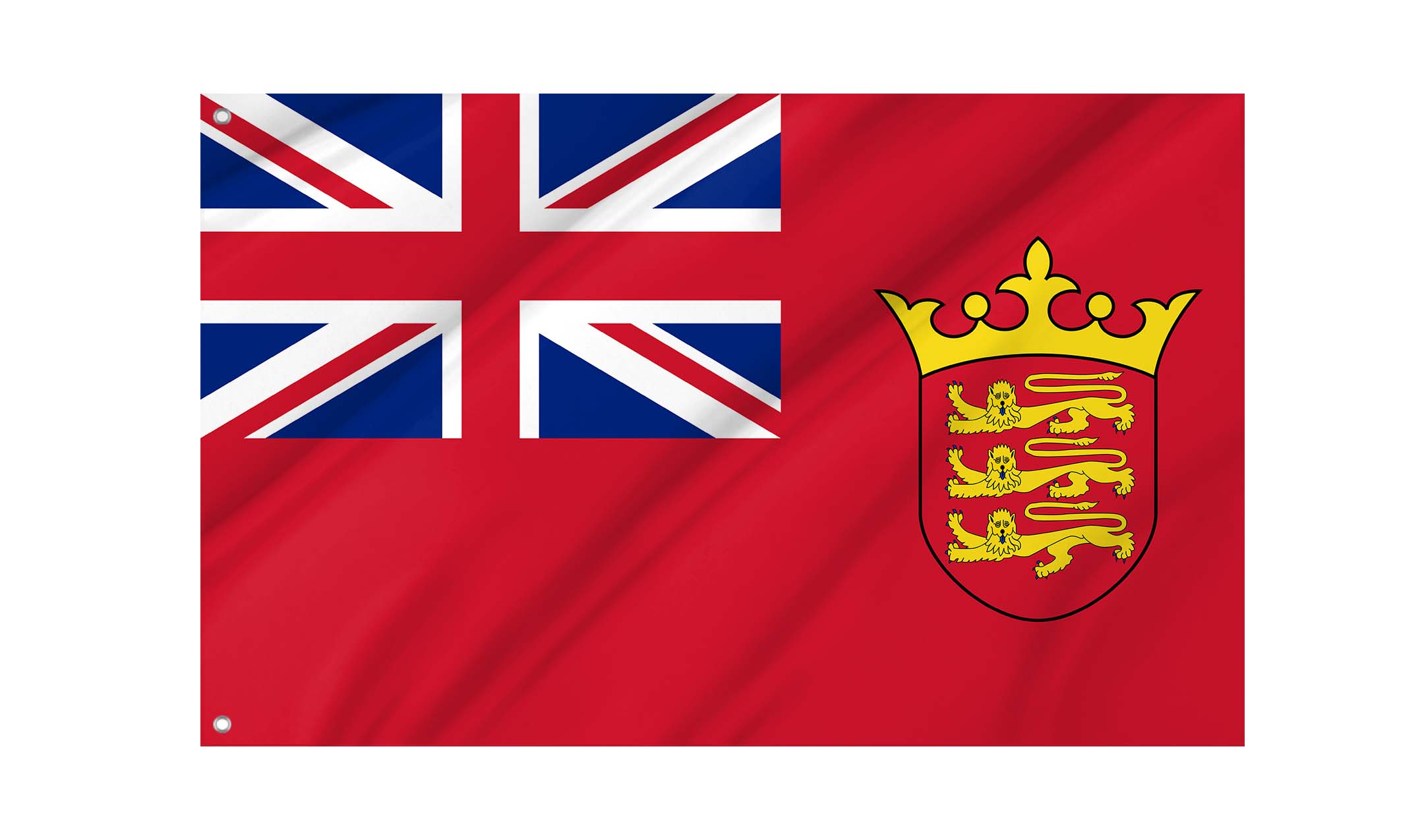Jersey Civil Ensign Flag for Indoor & Outdoor Use