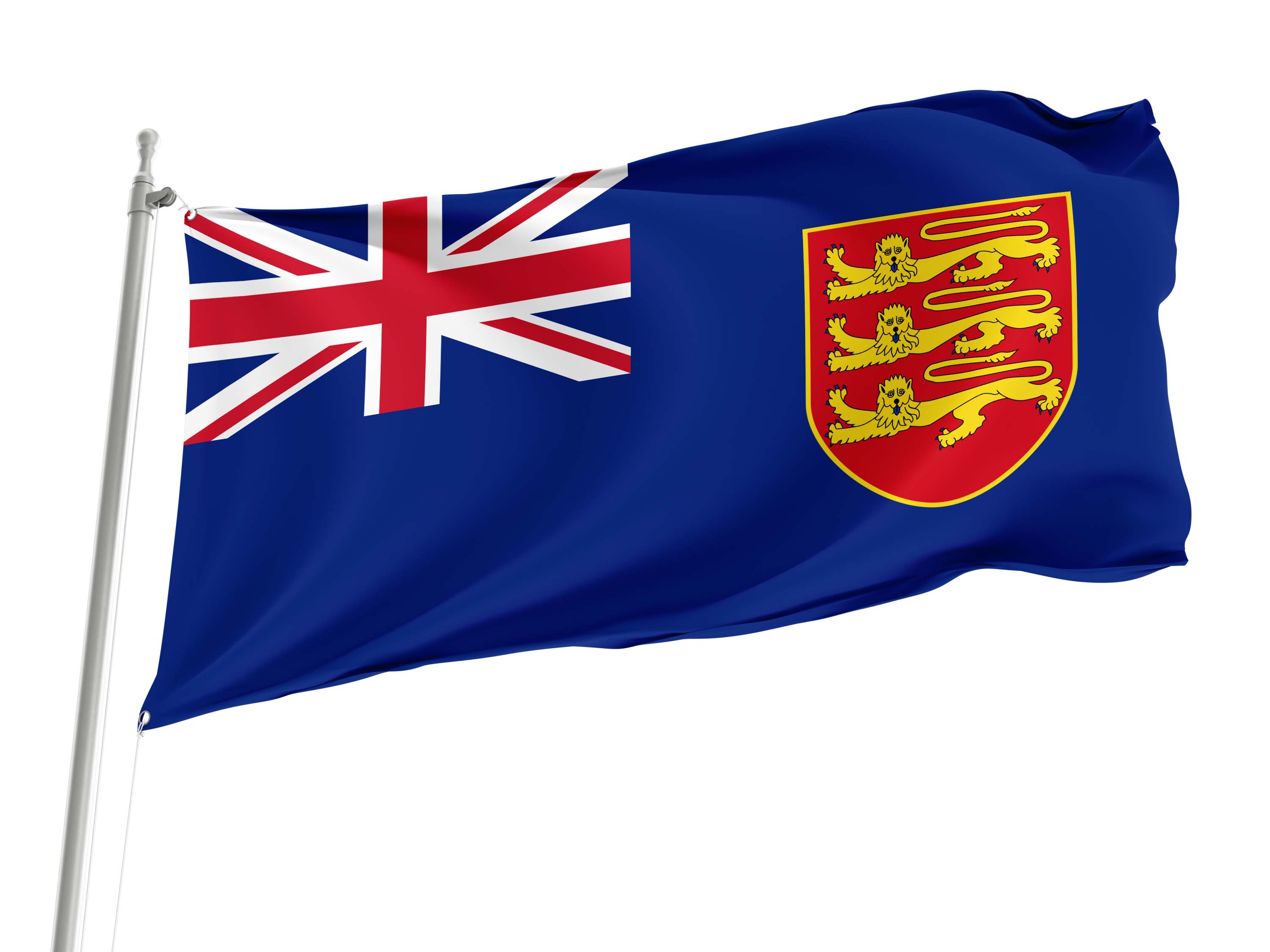 Jersey Government Ensign Flag for Indoor & Outdoor Use