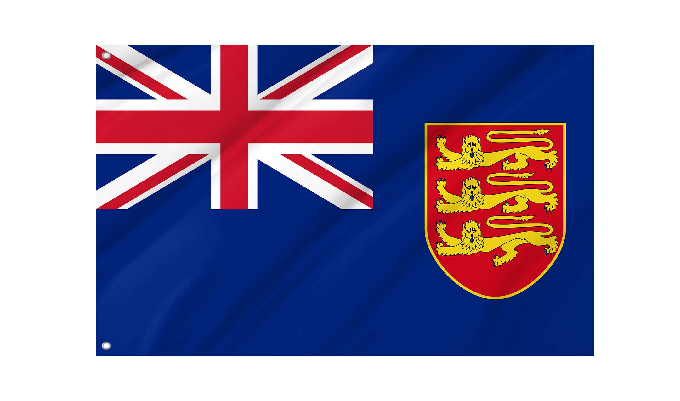 Jersey Government Ensign Flag for Indoor & Outdoor Use