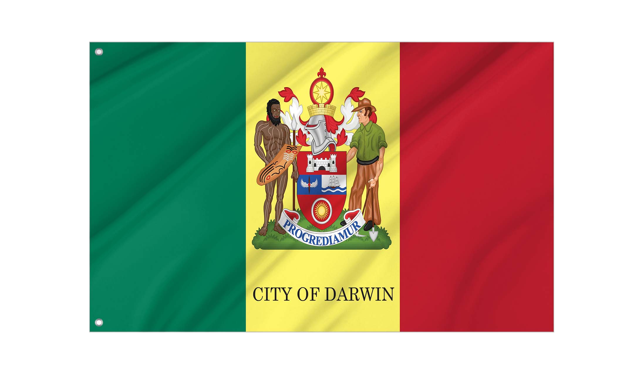 Darwin Flag for Indoor & Outdoor Use