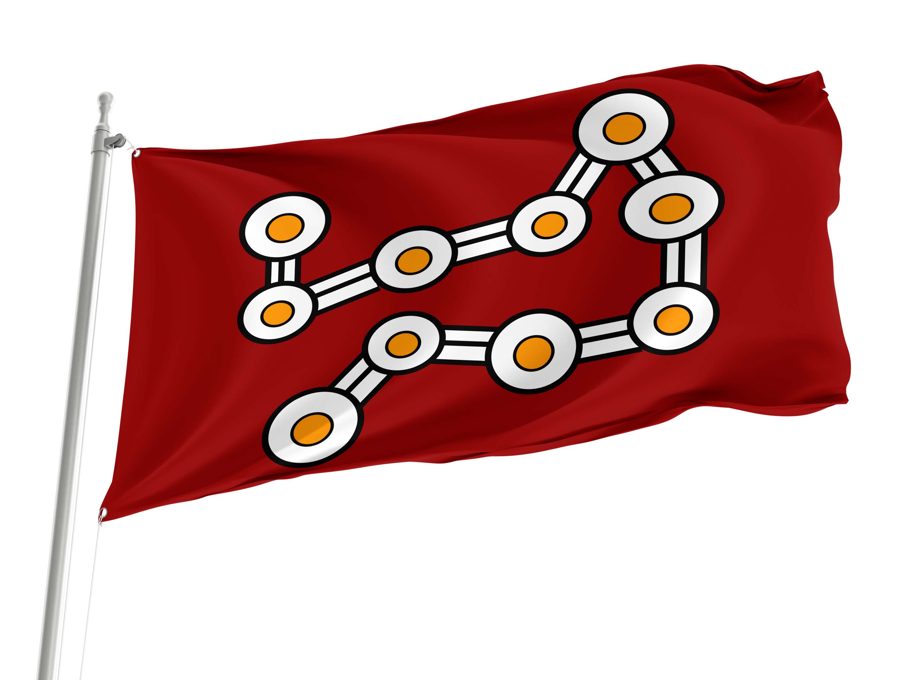 Anangu Pitjantjatjara Yankunytjatjara Flag for Indoor & Outdoor Use