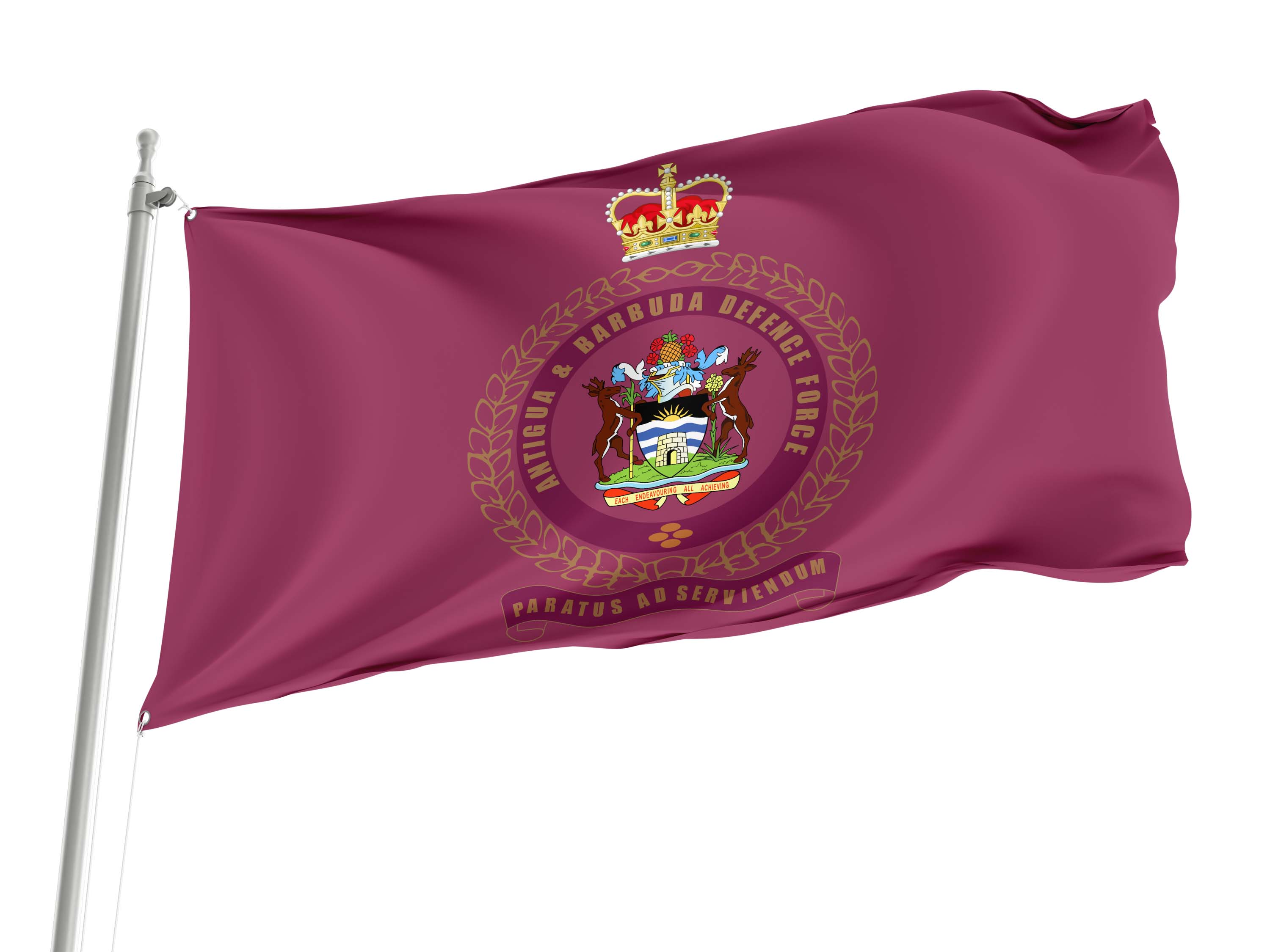 Antigua and Barbuda Defence Force Flag for Indoor & Outdoor Use