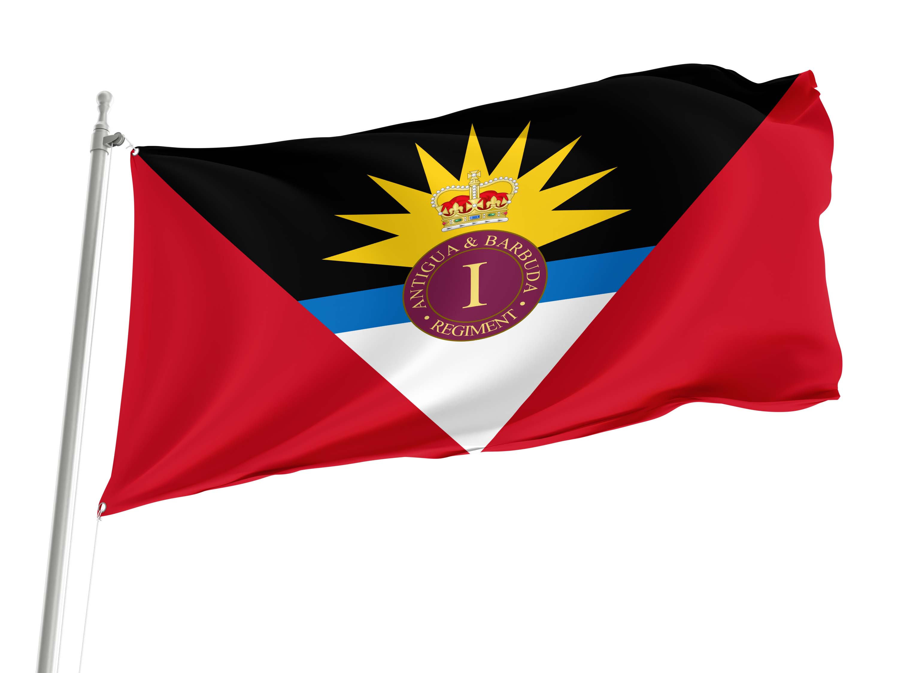 Antigua and Barbuda Regiment Flag for Indoor & Outdoor Use