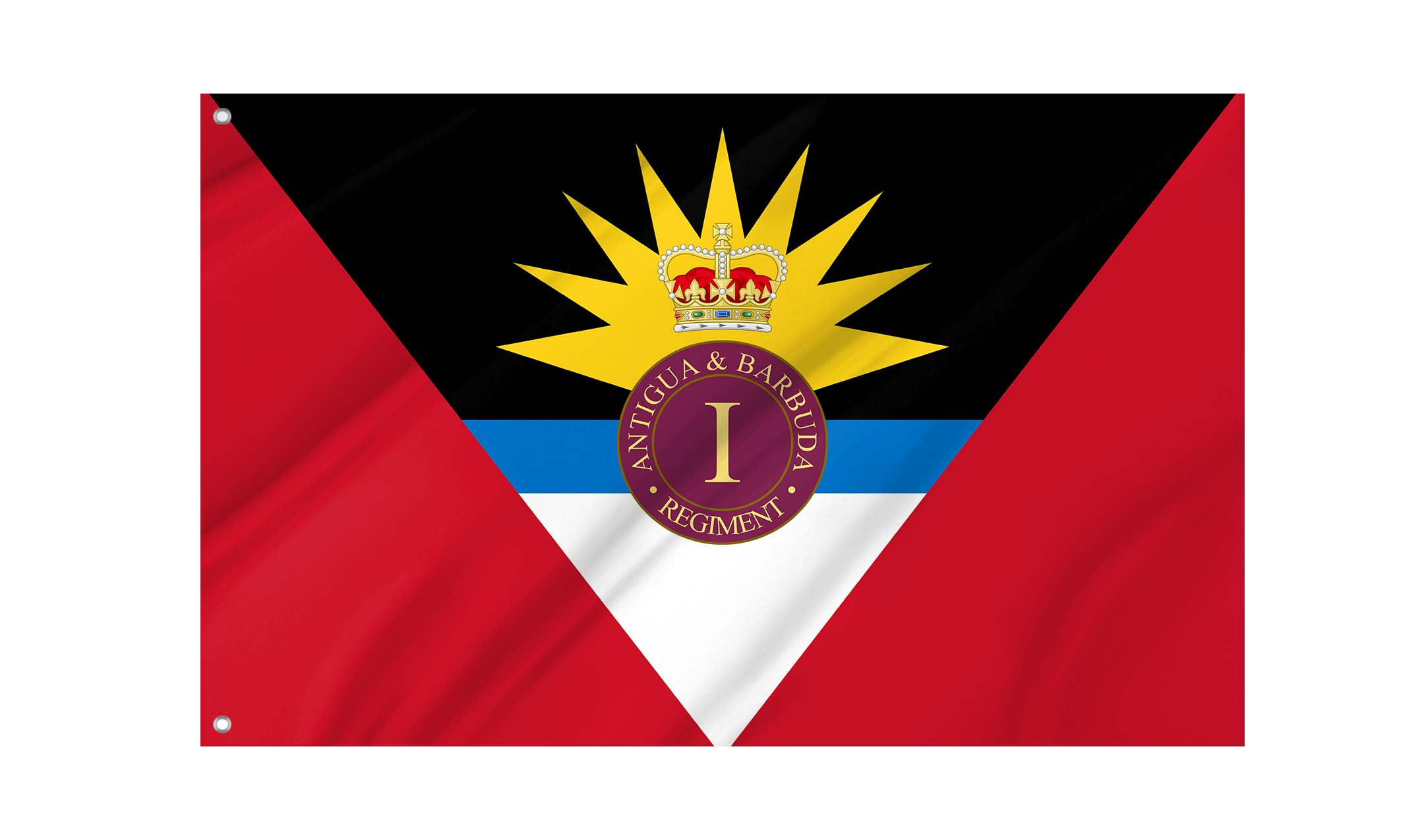 Antigua and Barbuda Regiment Flag for Indoor & Outdoor Use