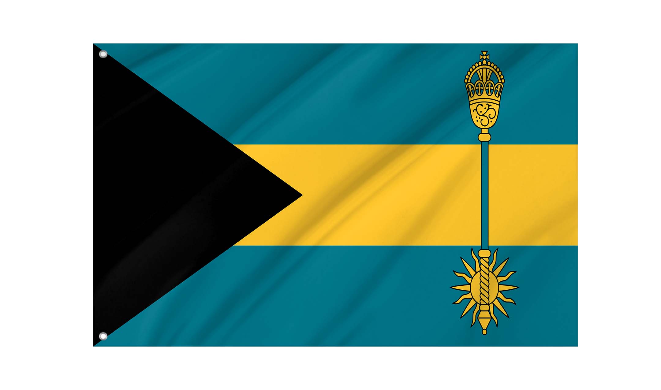 The Bahamas Prime Minister Flag for Indoor & Outdoor Use
