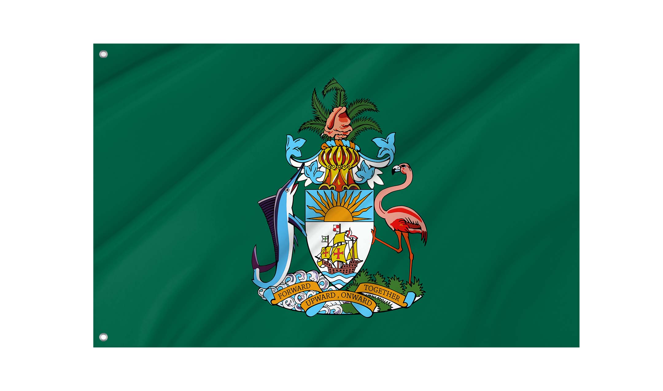 Bahamas House of Assembly Flag for Indoor & Outdoor Use