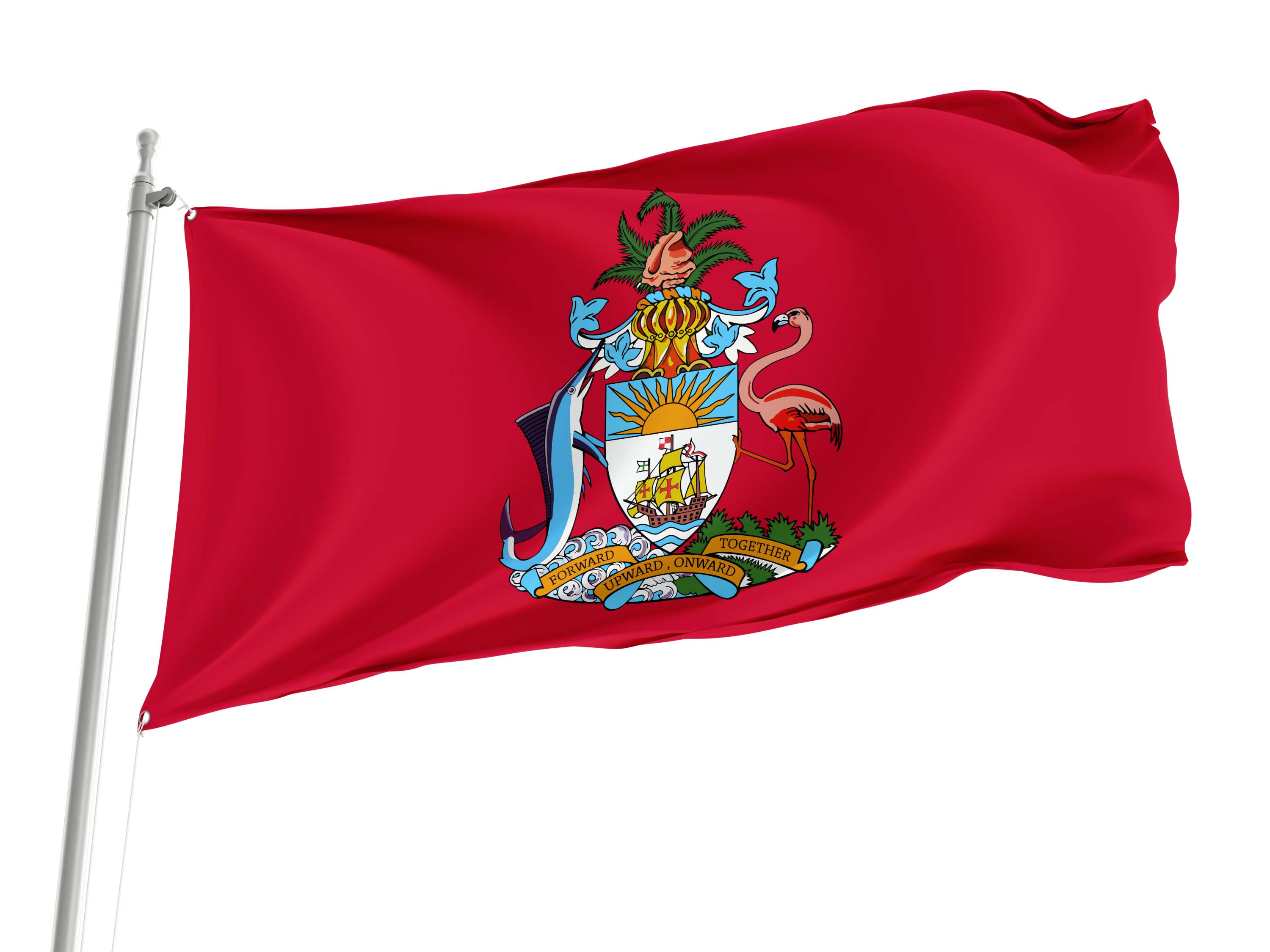 Bahamas Senate Flag for Indoor & Outdoor Use
