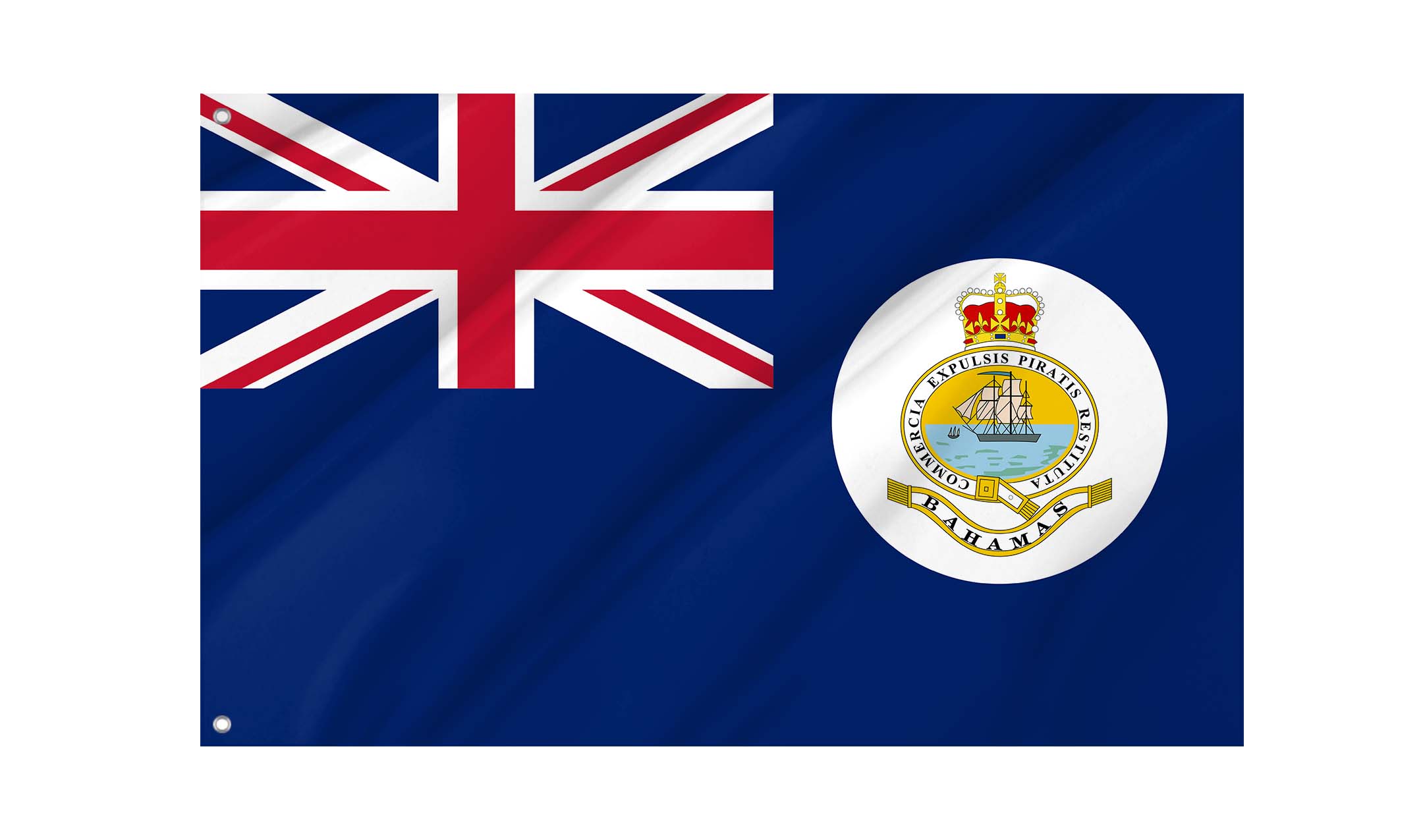 Bahama Islands (1869-1904) Flag for Indoor & Outdoor Use