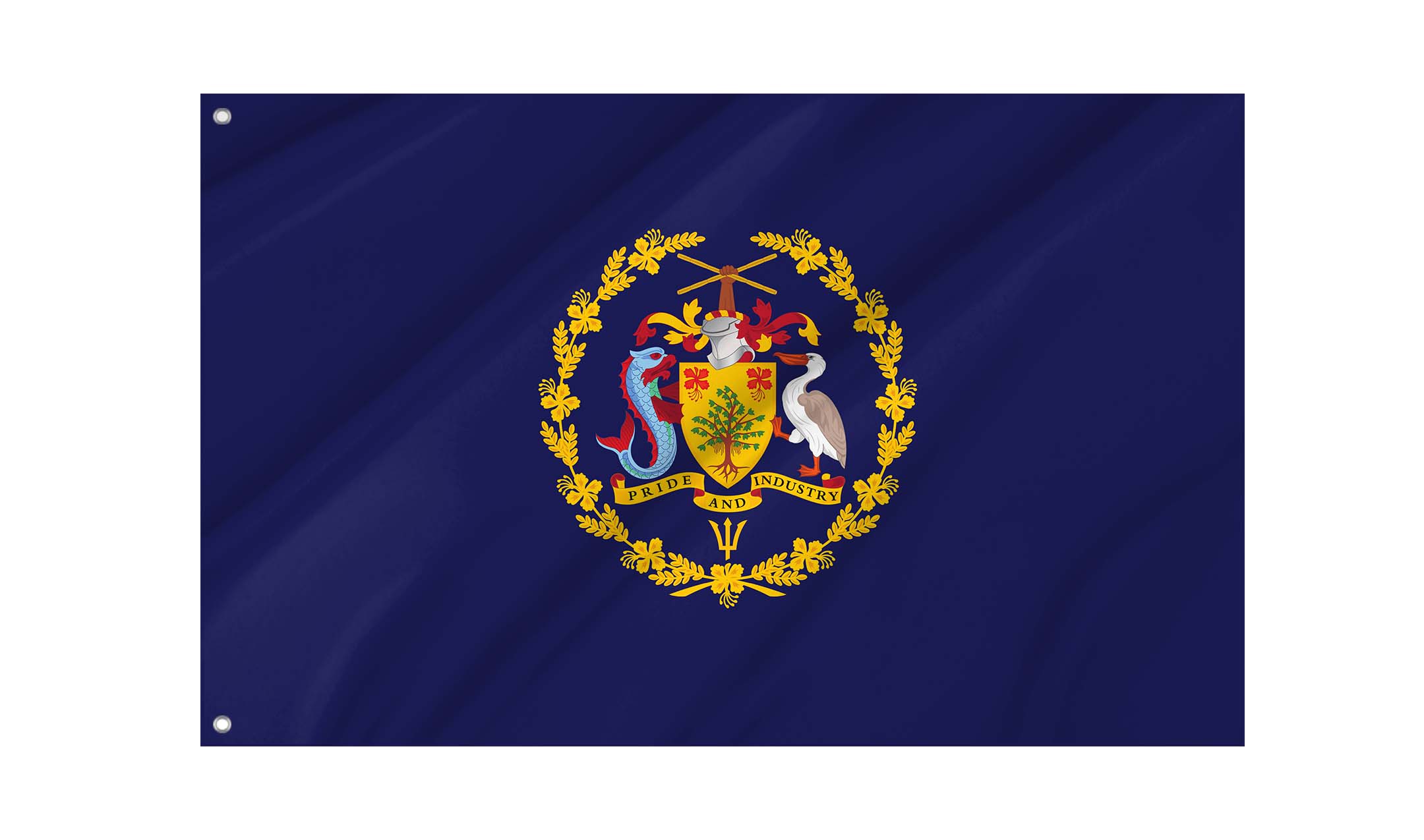 Barbados President Flag for Indoor & Outdoor Use