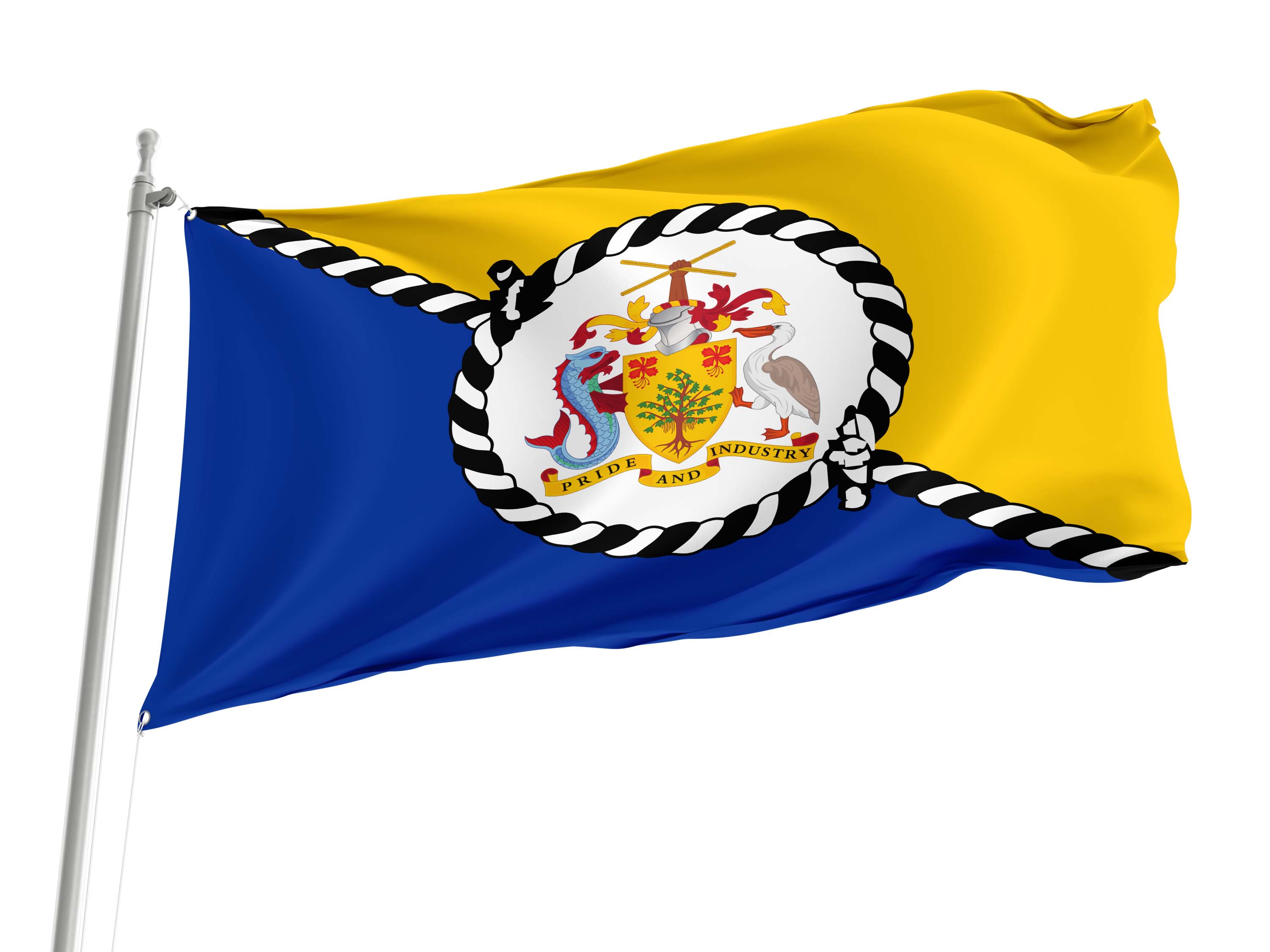 Barbados Prime Minister Flag for Indoor & Outdoor Use