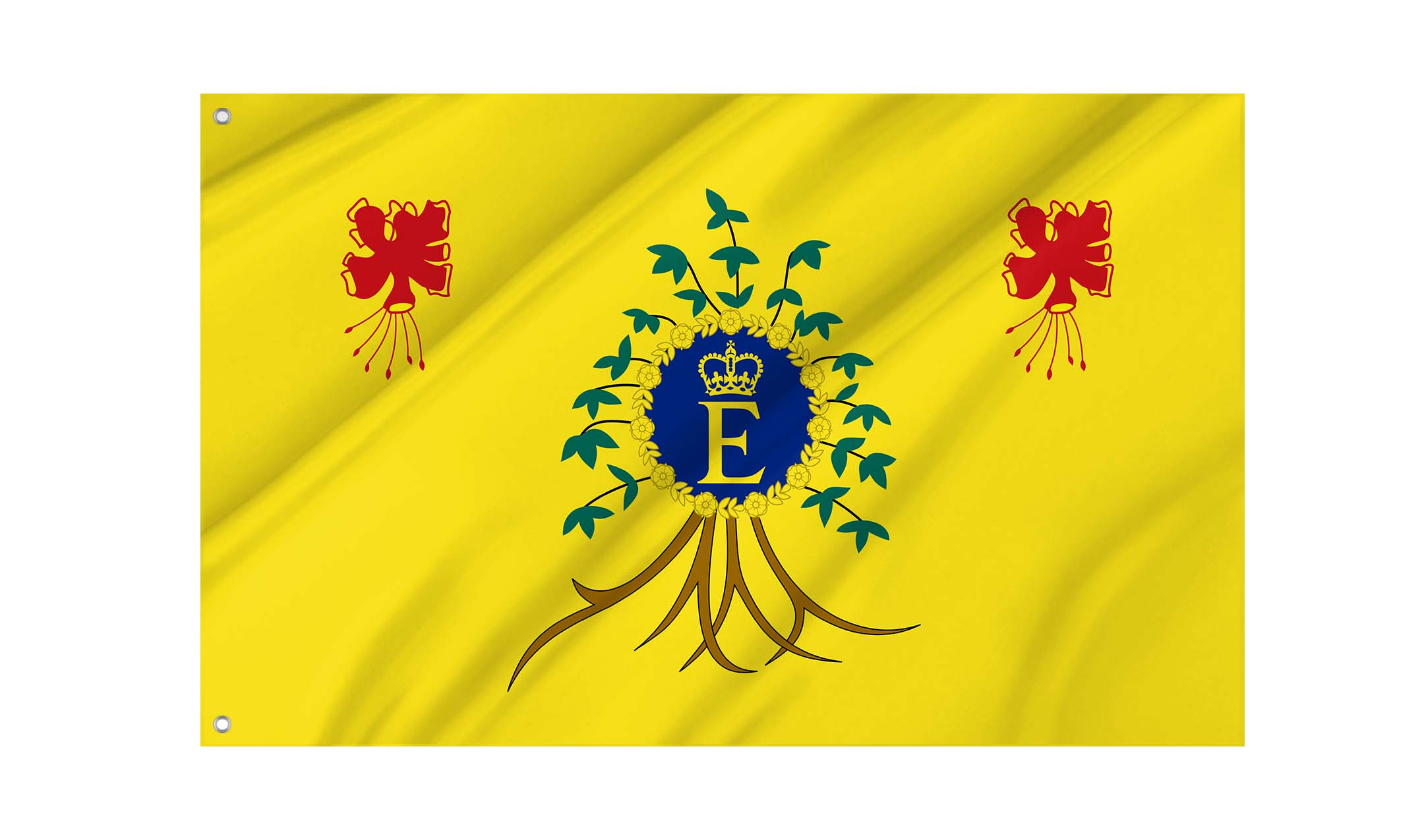 Personal Flag of HM The Queen Elizabeth II's (Barbados)