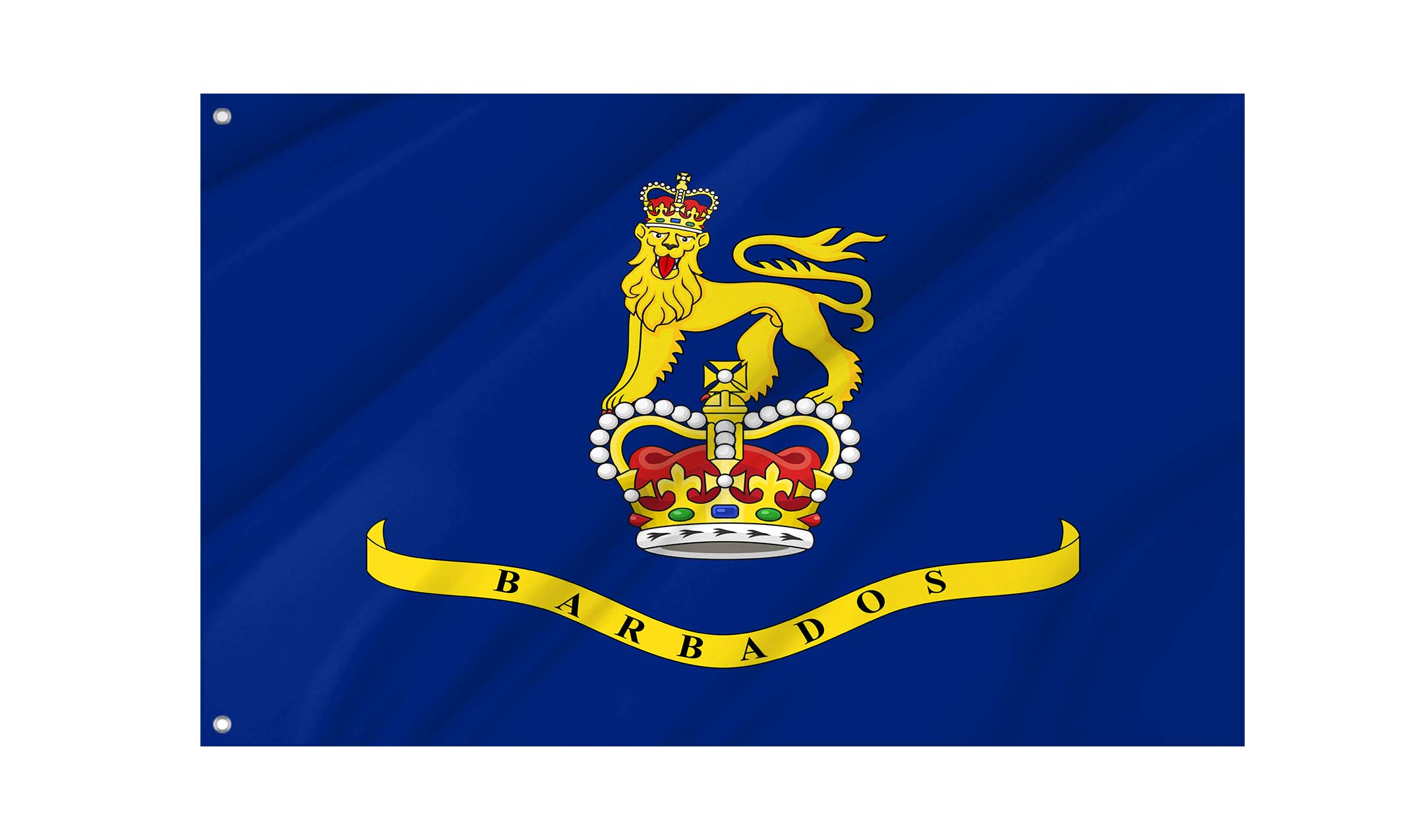 Barbados Governor-General Flag for Indoor & Outdoor Use