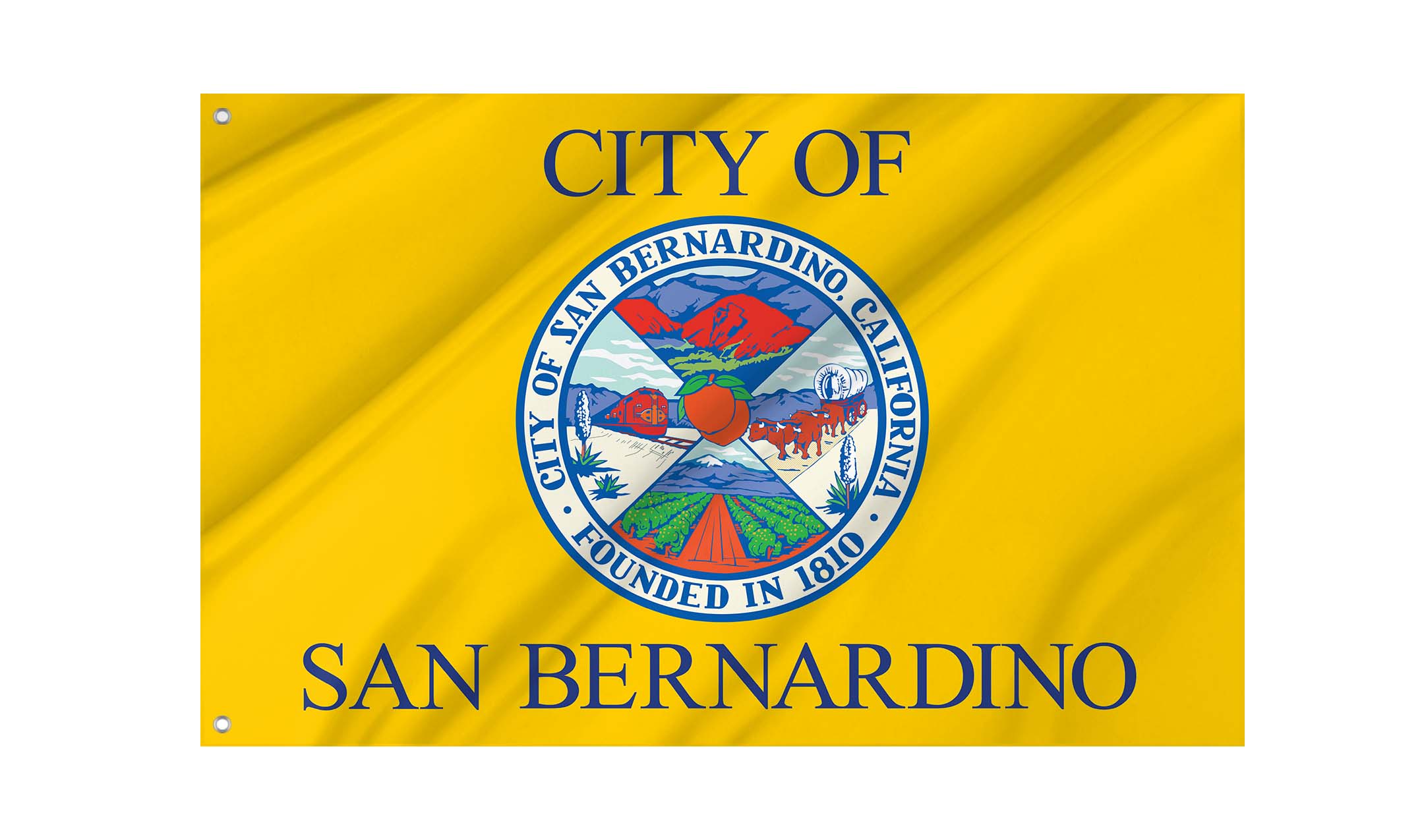 San Bernardino Flag for Indoor & Outdoor Use