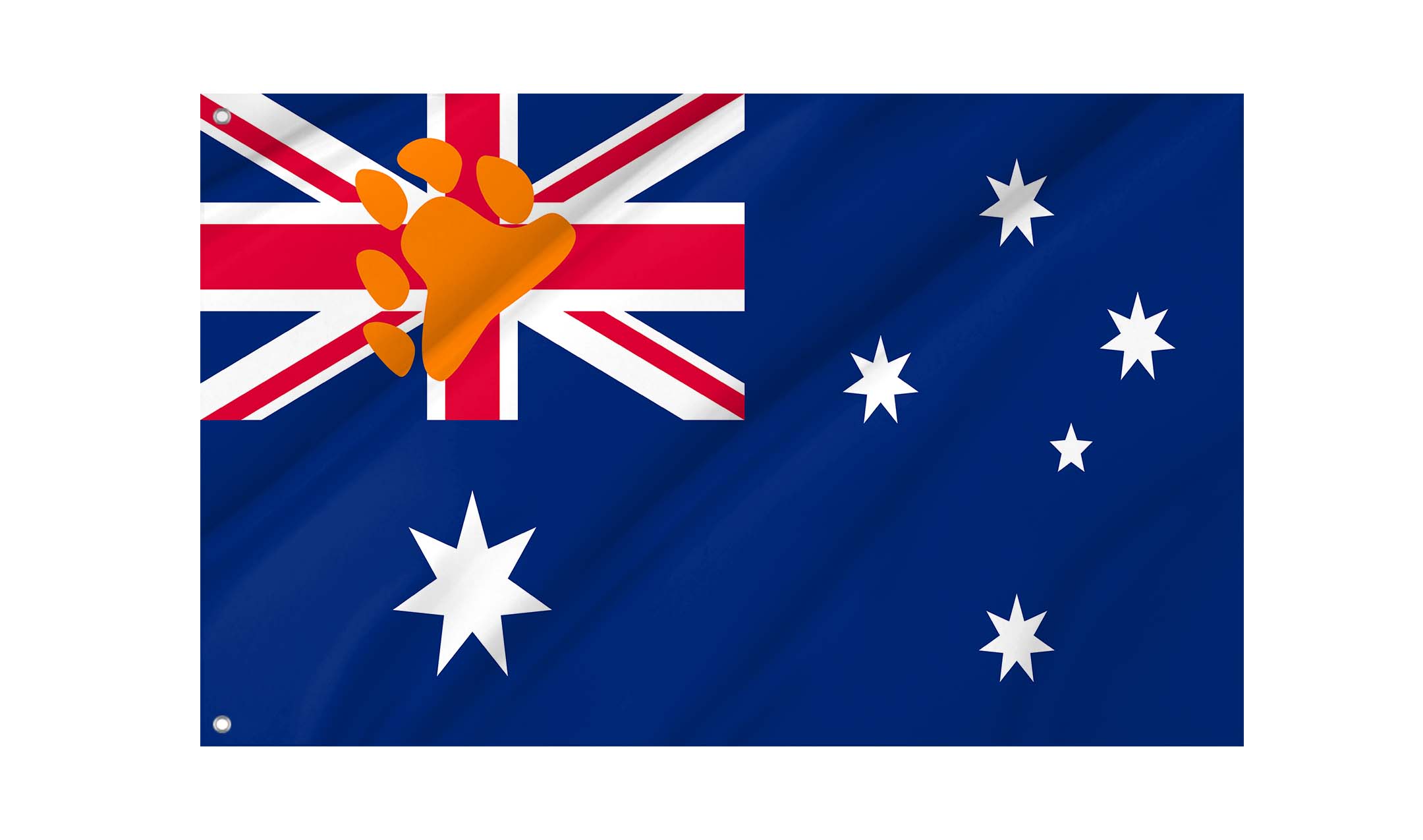 Bear Pride Flag of Australia for Indoor & Outdoor Use