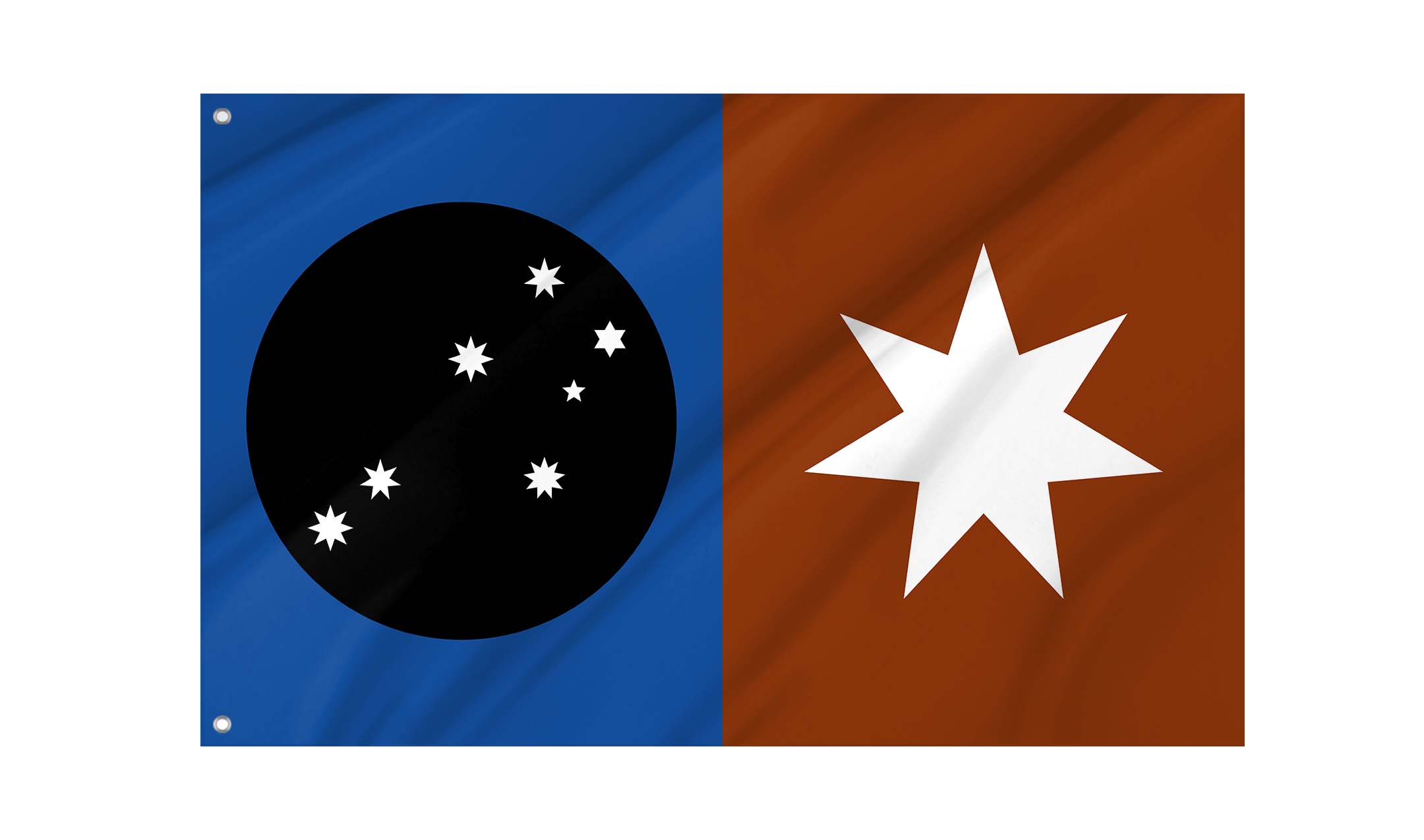 Anangu Traditional Owners Flag for Indoor & Outdoor Use
