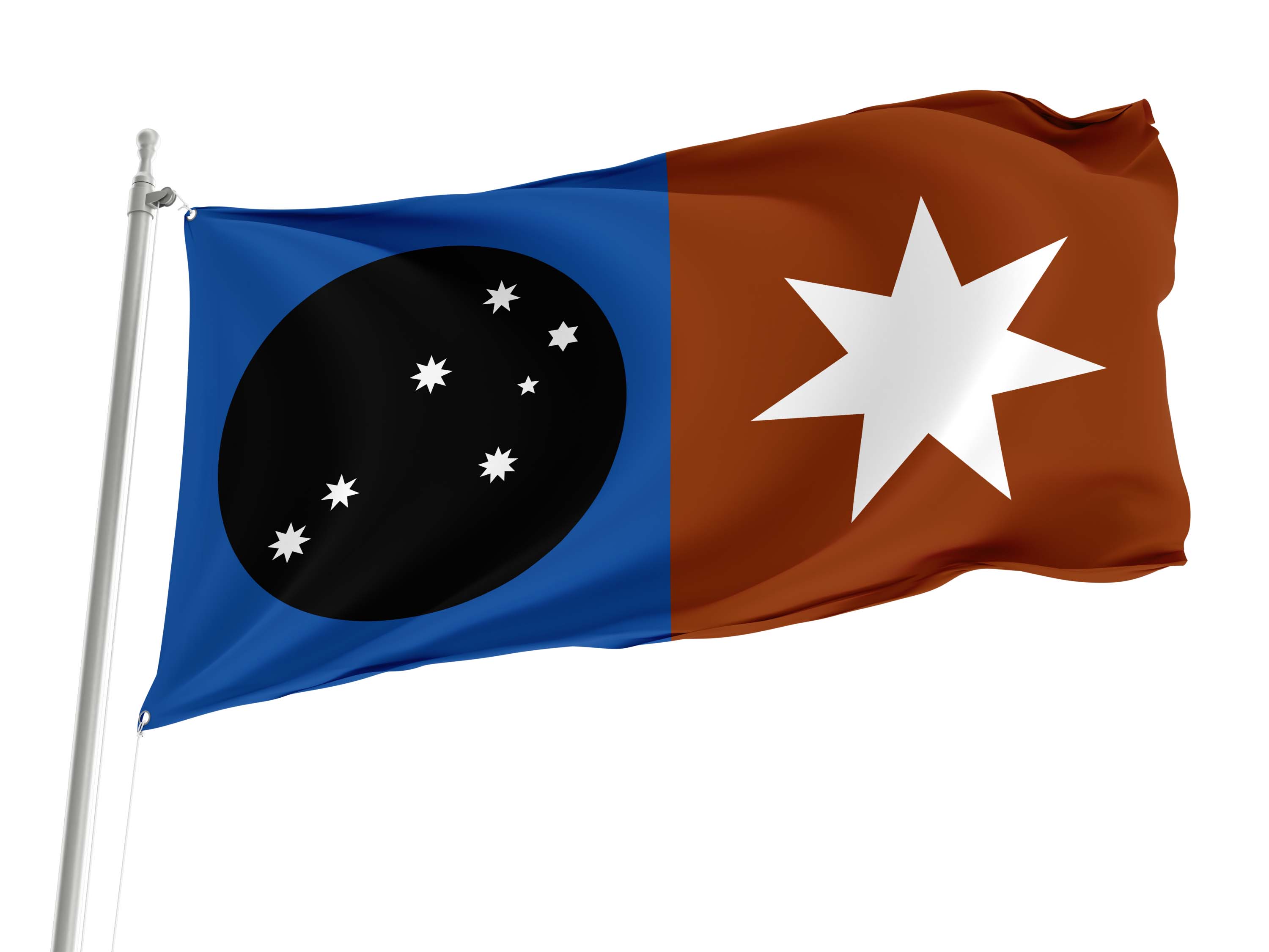 Anangu Traditional Owners Flag for Indoor & Outdoor Use