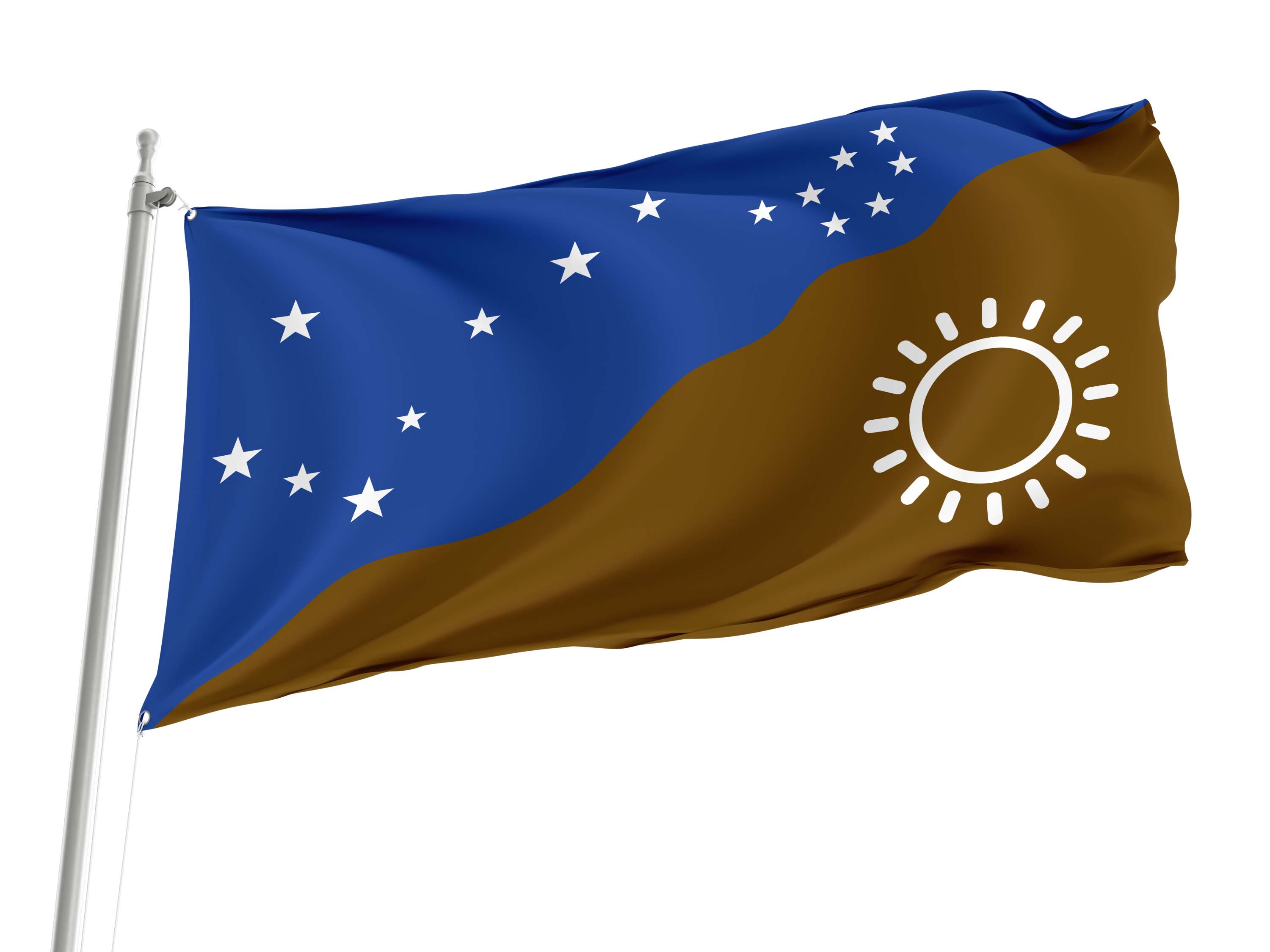 Adnyamathanha People Flag for Indoor & Outdoor Use