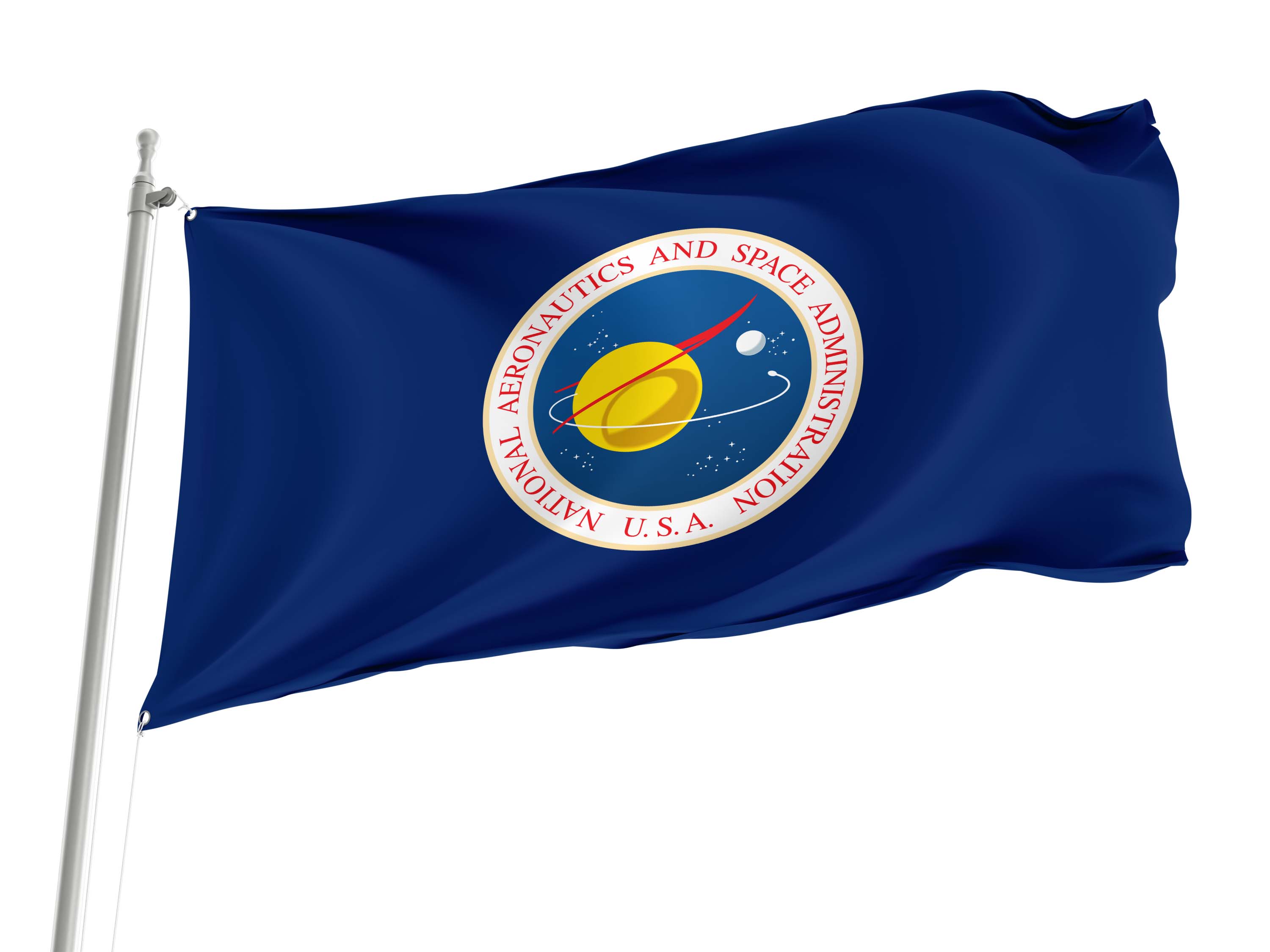 USA National Aeronautics and Space Administration Flag