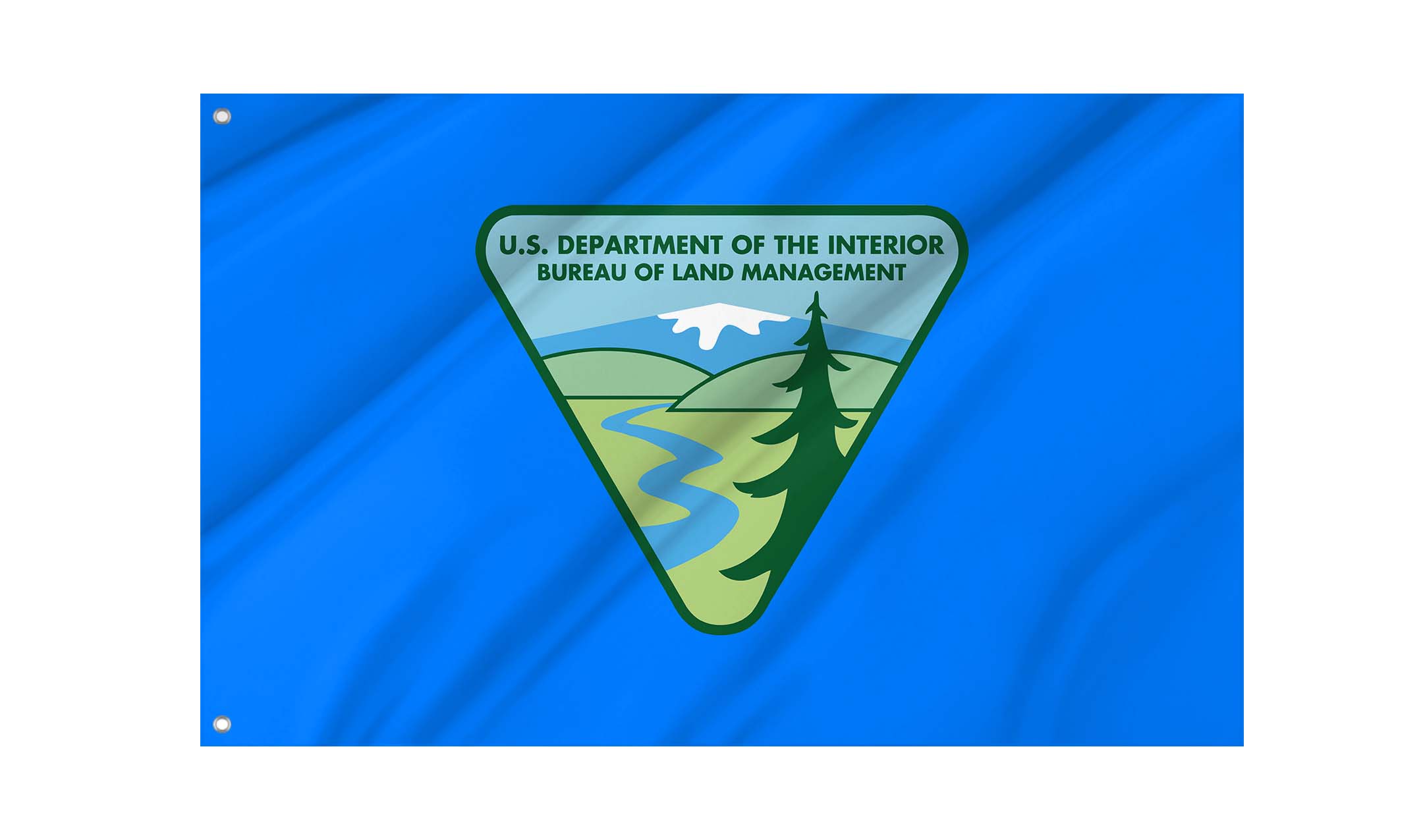 Bureau of Land Management Flag for Indoor & Outdoor Use
