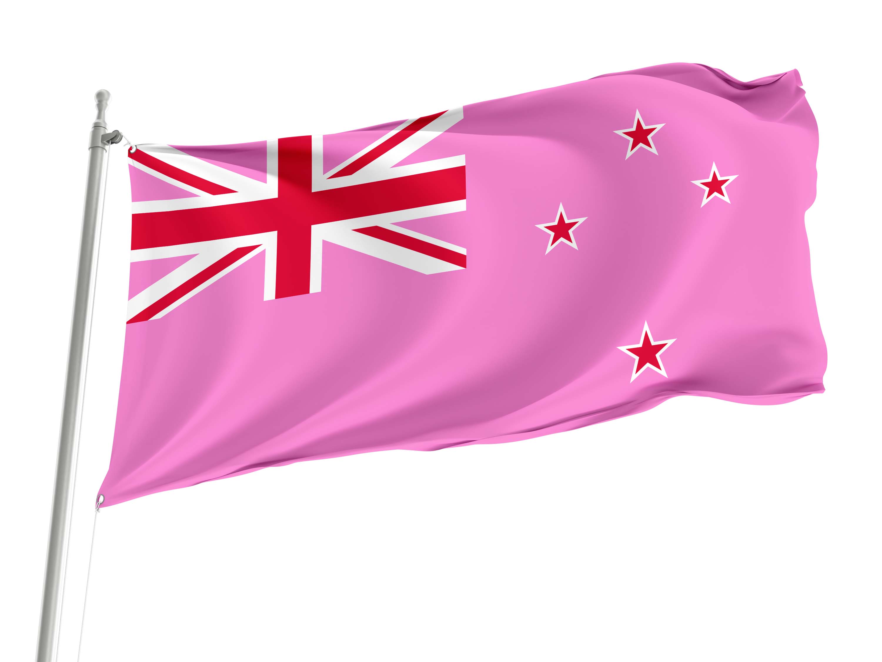 New Zealand Gay Pride Flag for Indoor & Outdoor Use