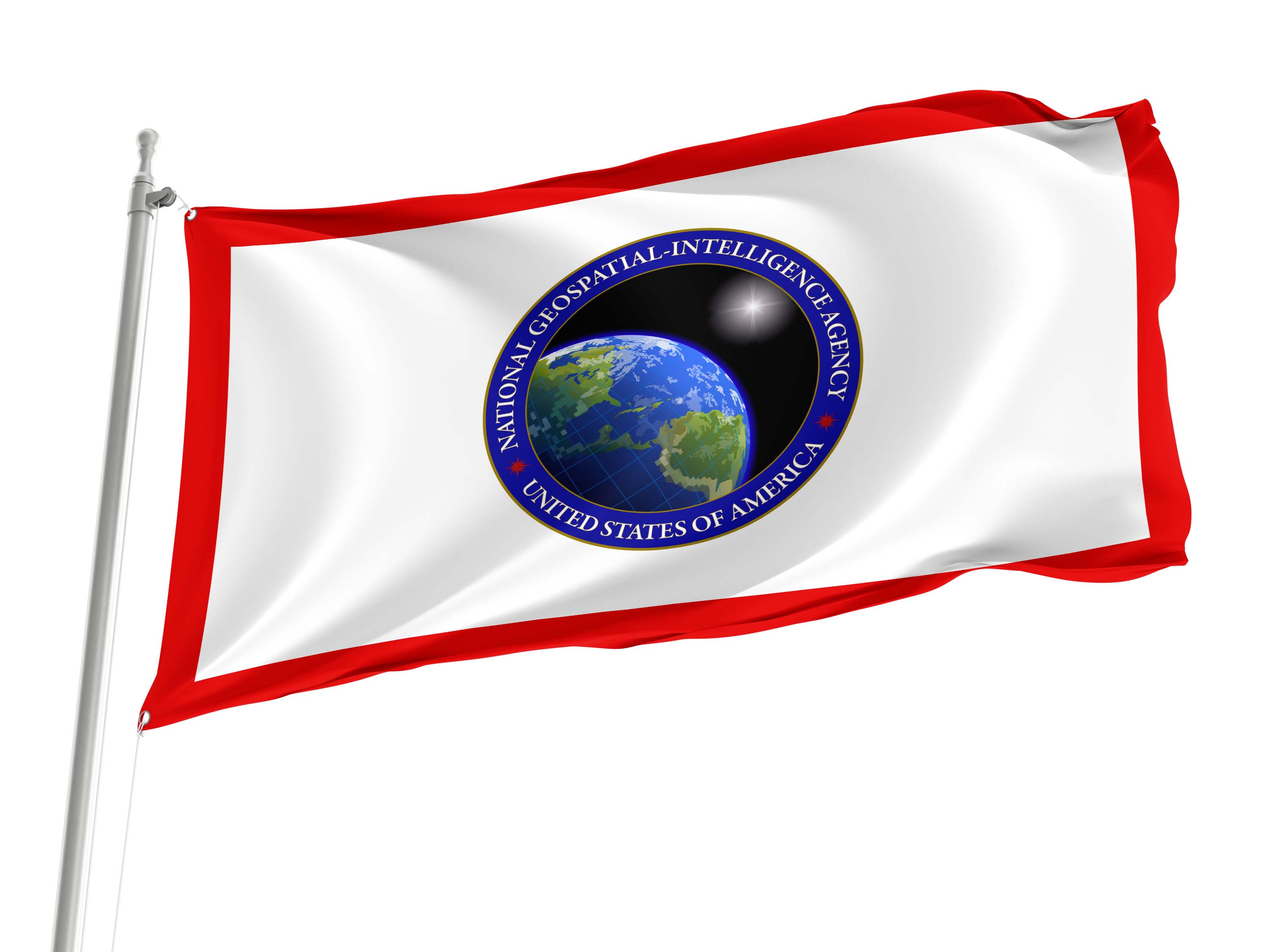 USA National Geospatial-Intelligence Agency Flag for Indoor & Outdoor Use