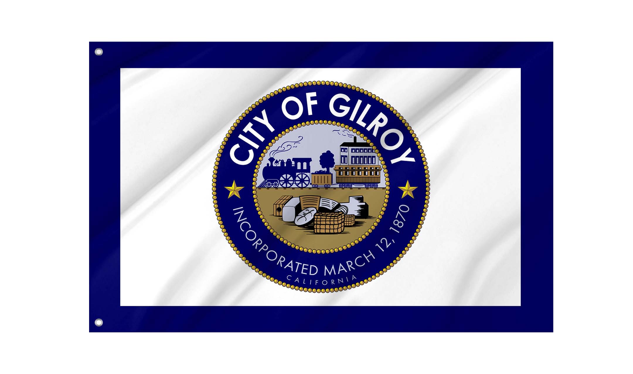 Gilroy Flag for Indoor & Outdoor Use