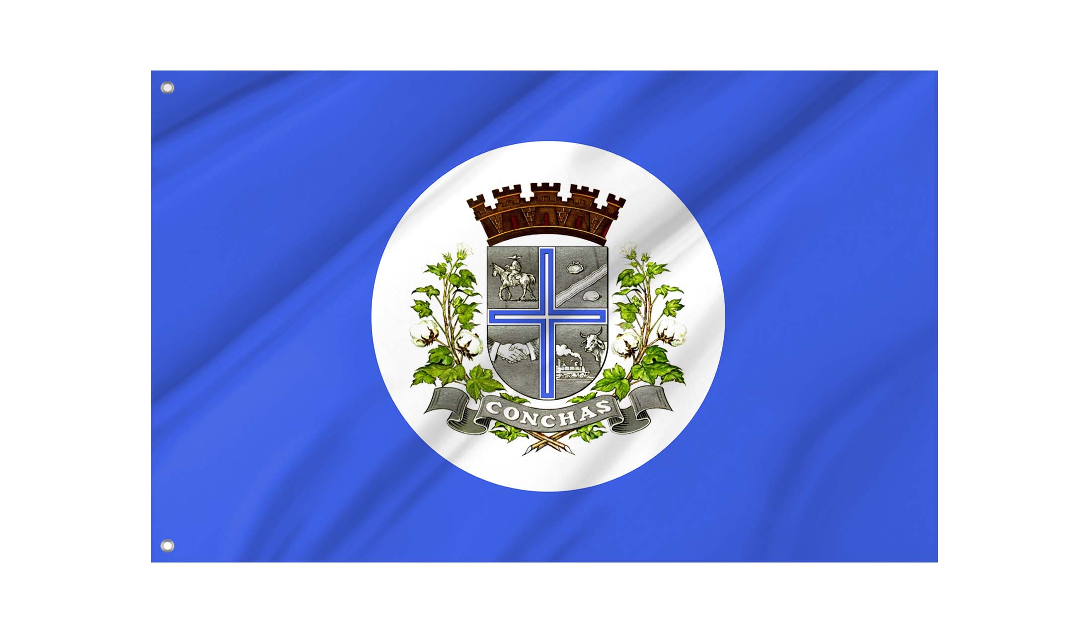 Conchas Flag for Indoor & Outdoor Use