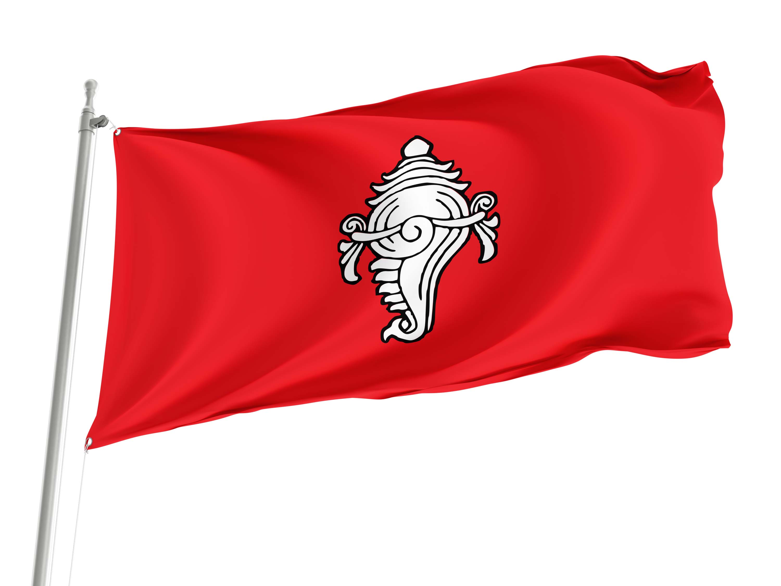 Travancore Kingdom Flag for Indoor & Outdoor Use